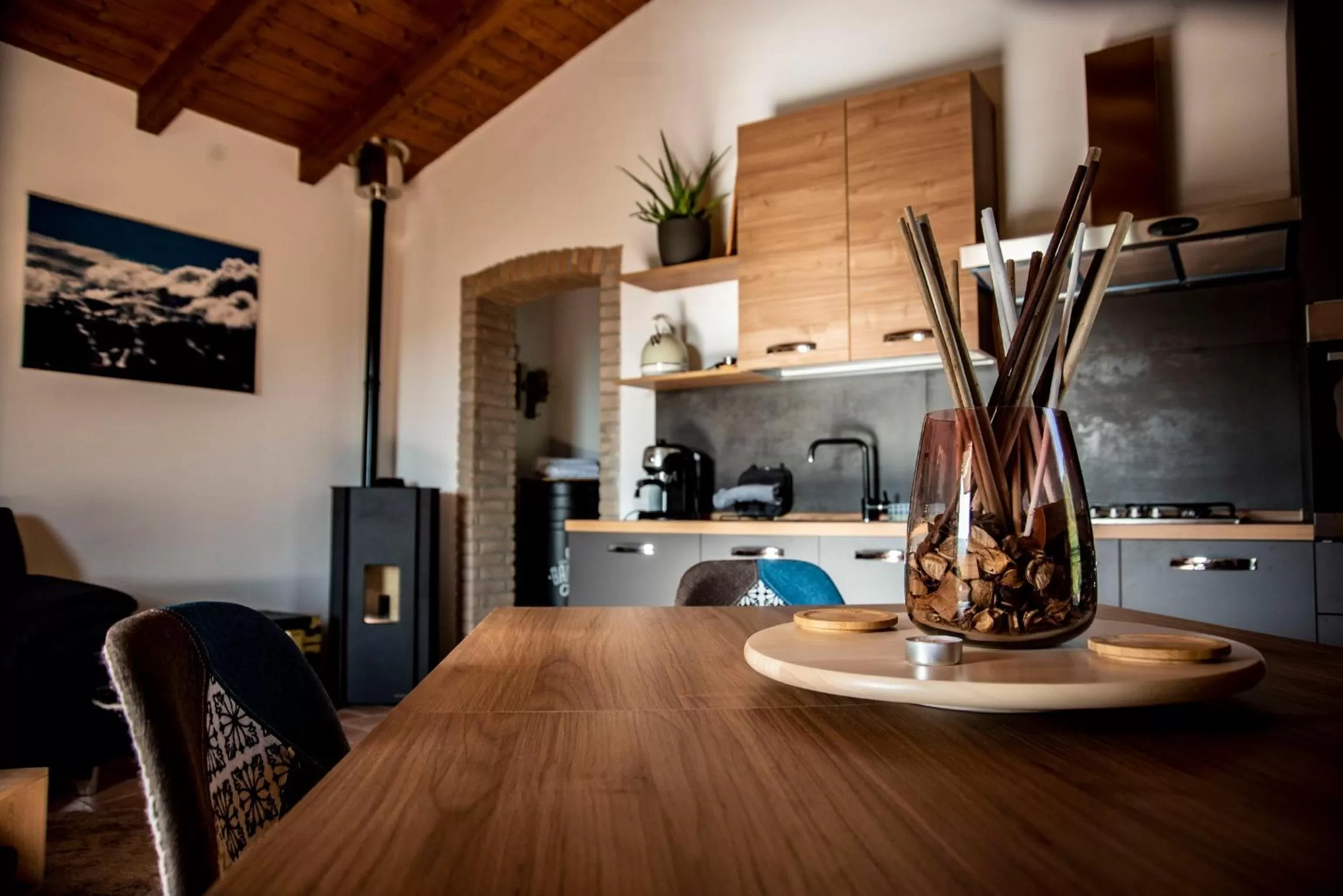 Dining Area in B & B CA’ D’ OLINA