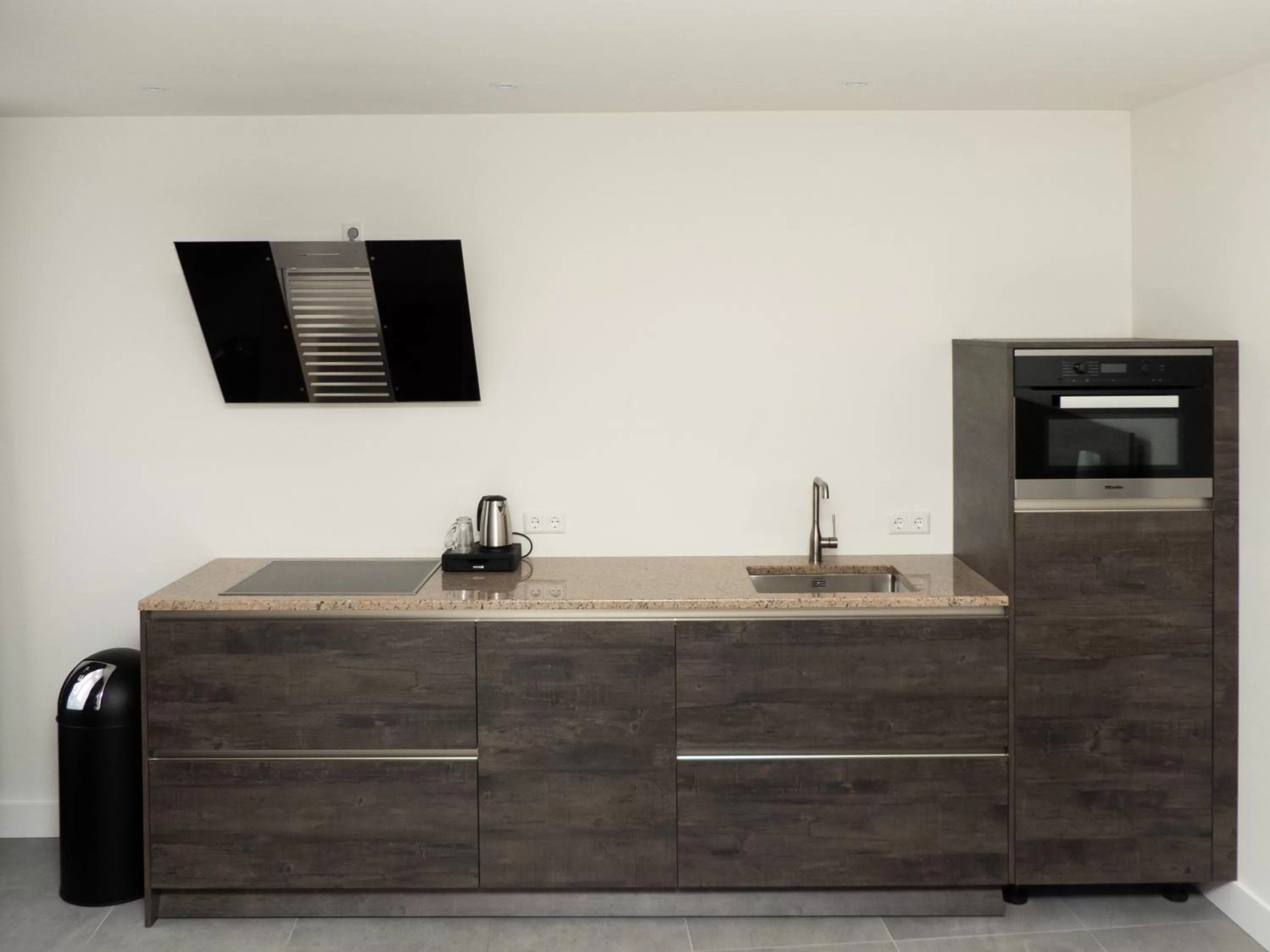 Kitchen or kitchenette in Hotel-Restaurant Het Rechthuis