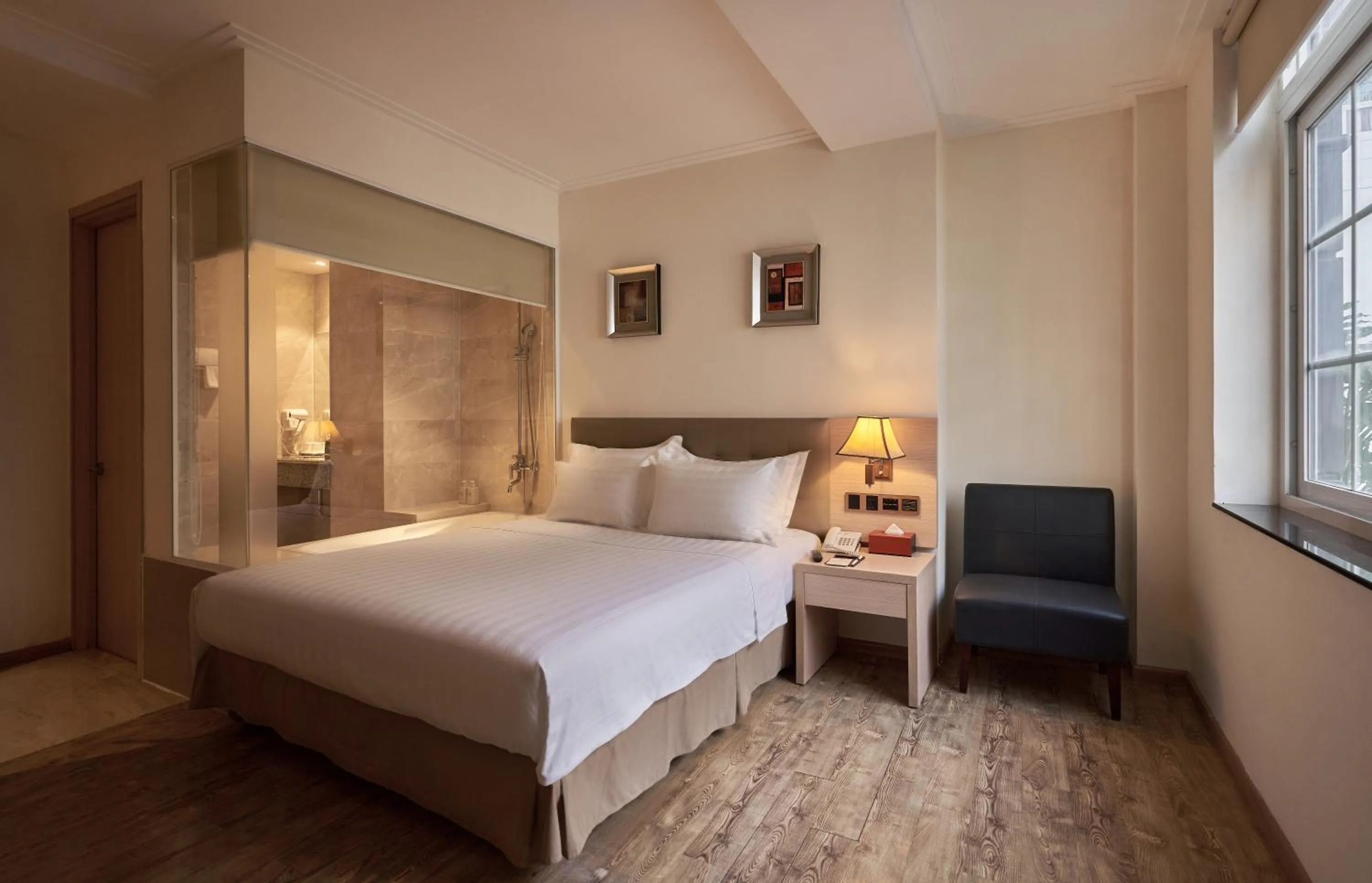 Bed in Sky Gem Hotel Sora