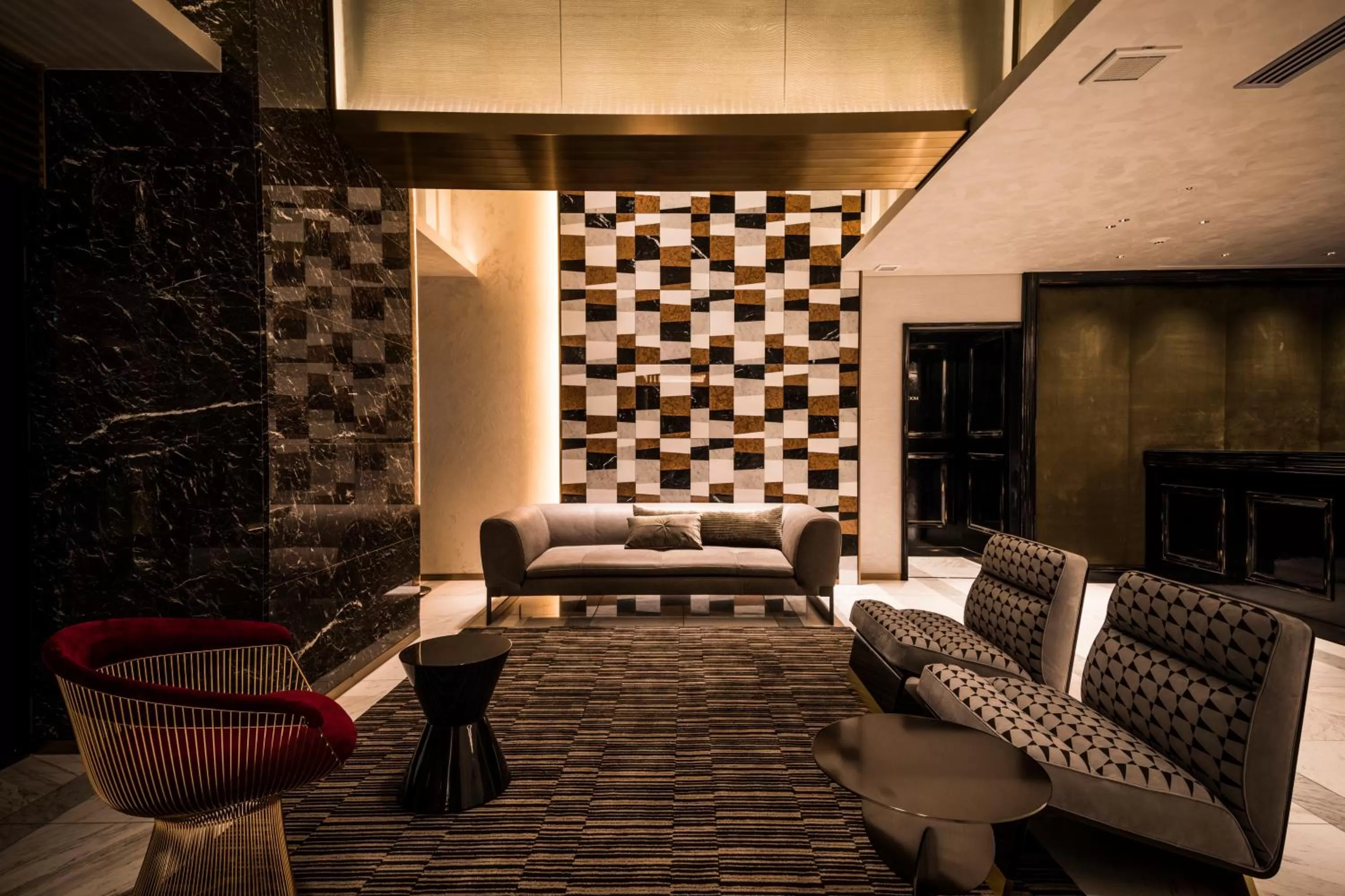 Lobby or reception in The Rise Osaka Kitashinchi