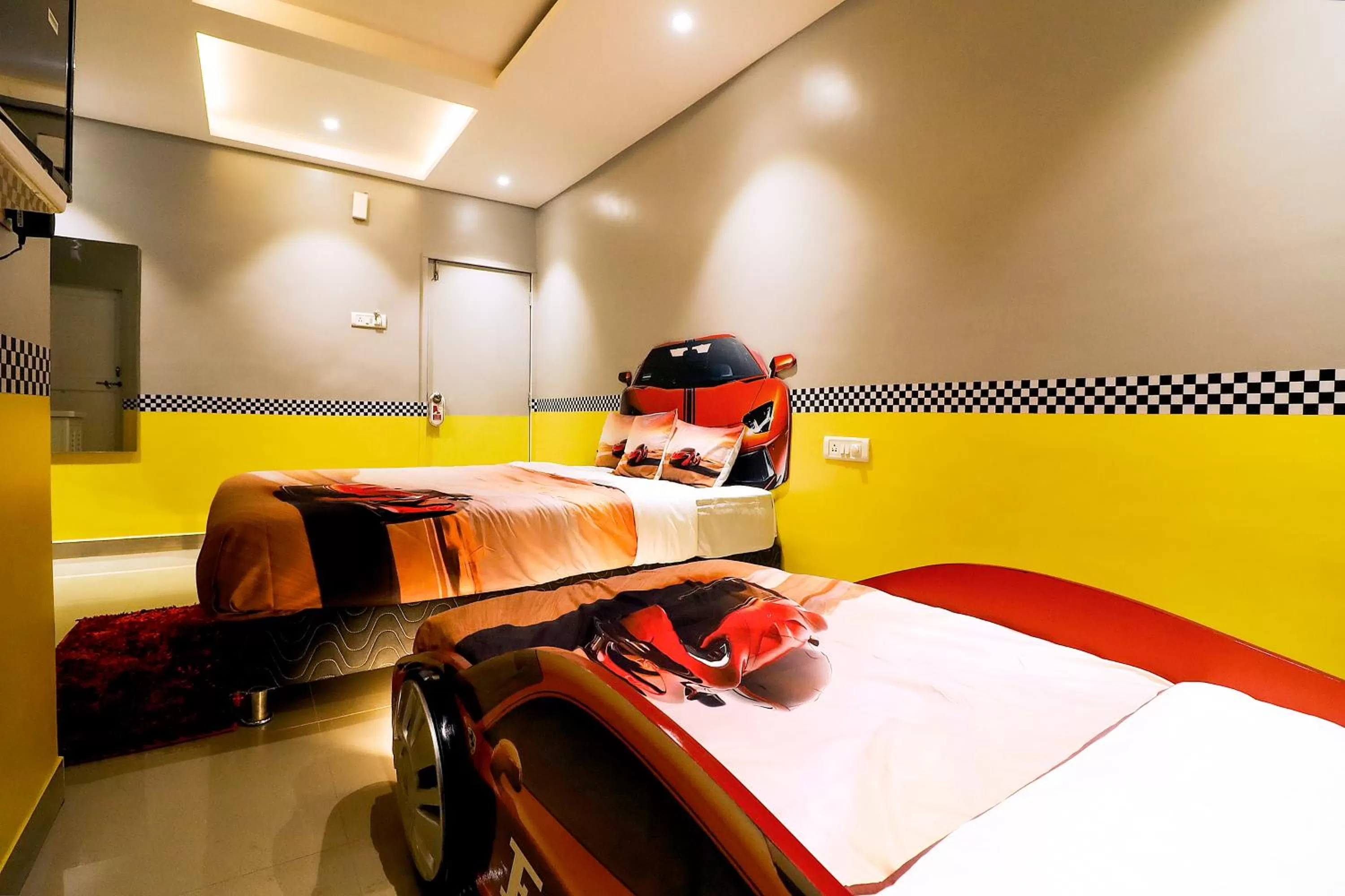 Bed in Hotel Greek Glory