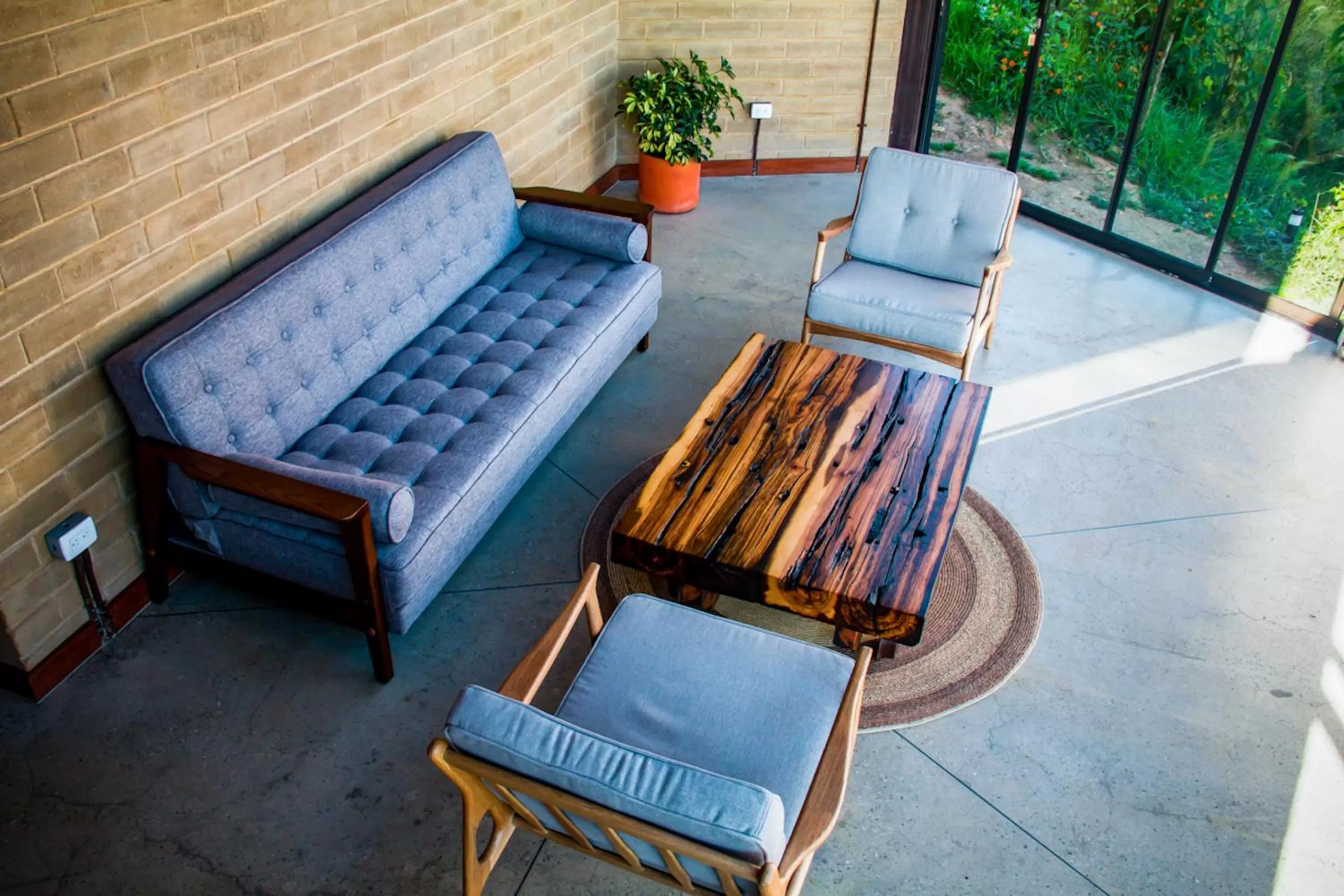Living room in Cannúa Lodge Hotel
