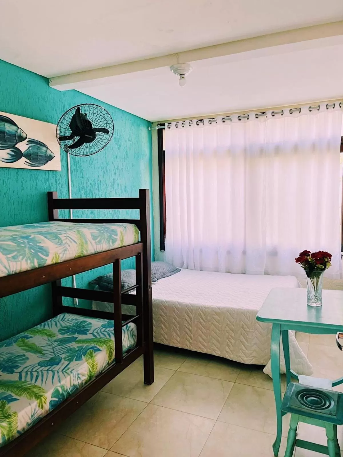 Bed in Hostel e Pousada Bahia Beach