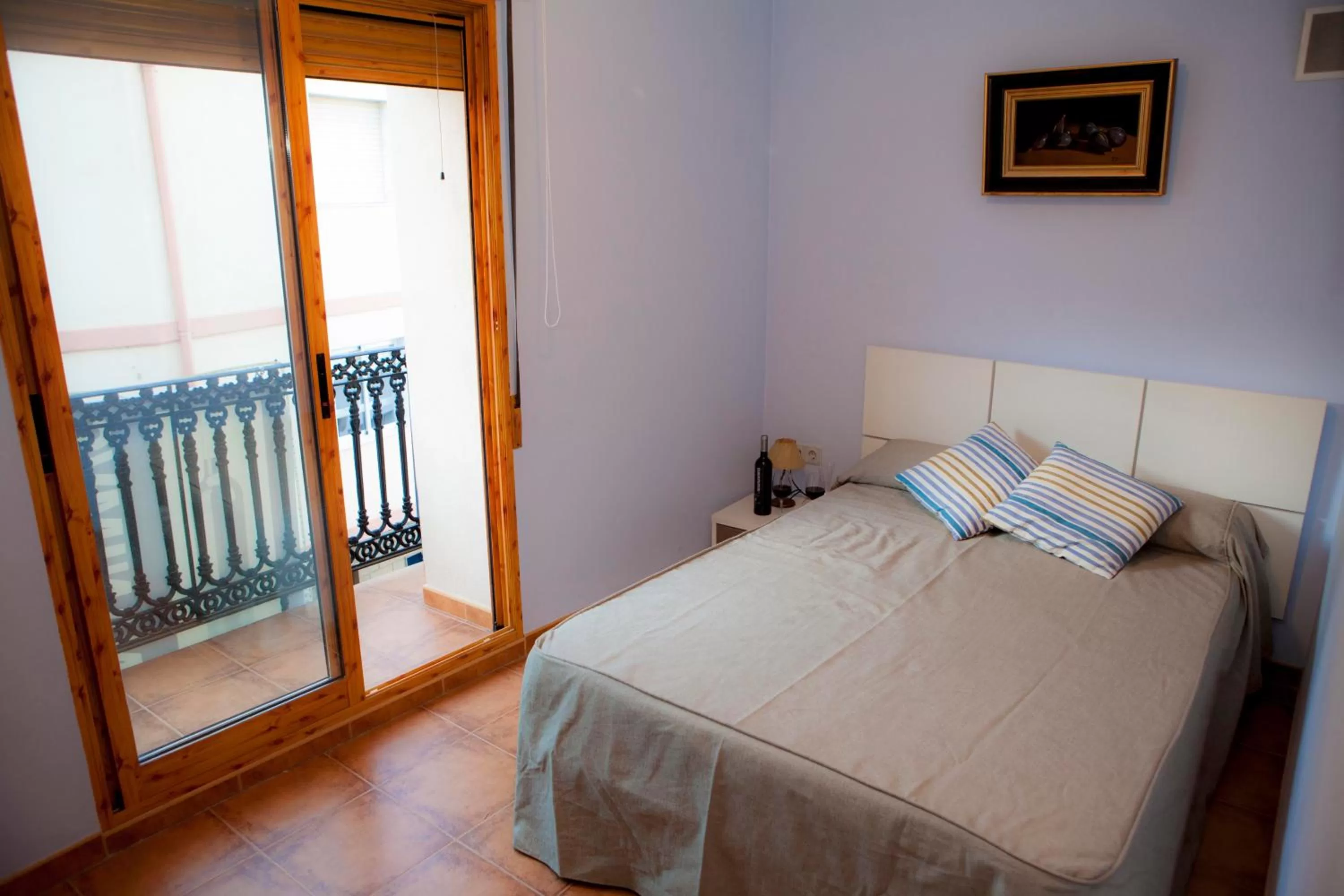 Bed in Casa Rural Magnanimvs