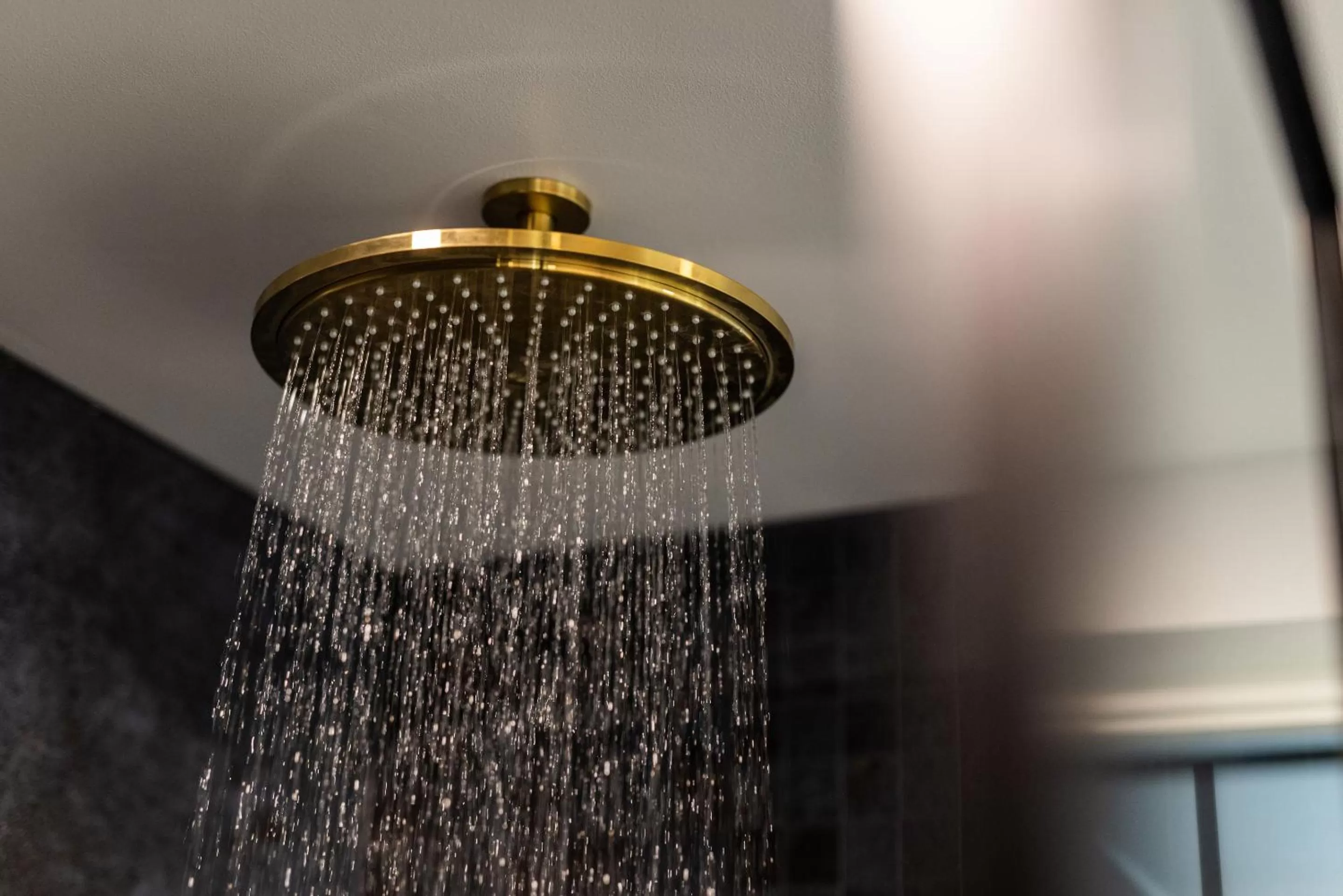 Shower in Pier 5 Hotel