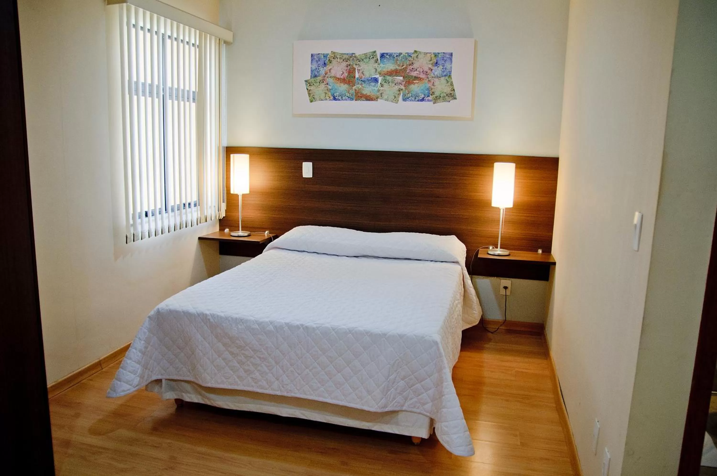 Bed in Mont Blanc Apart Hotel Nova Iguaçu