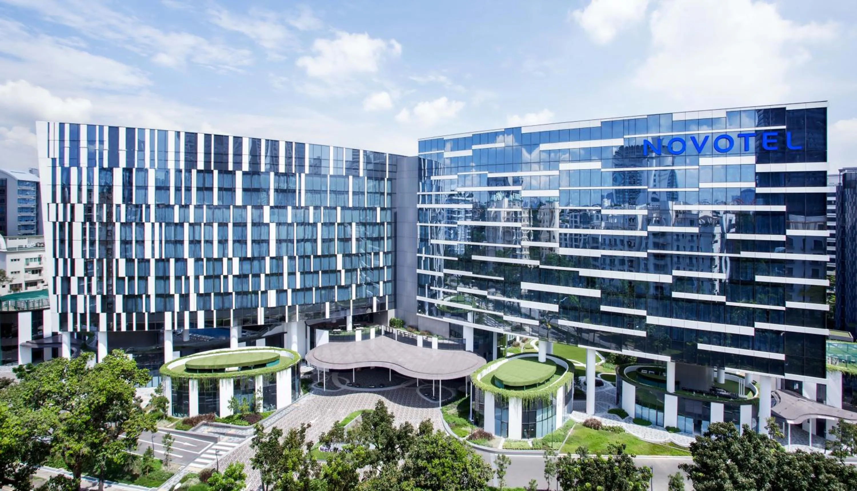 Property building in Novotel Singapore On Stevens