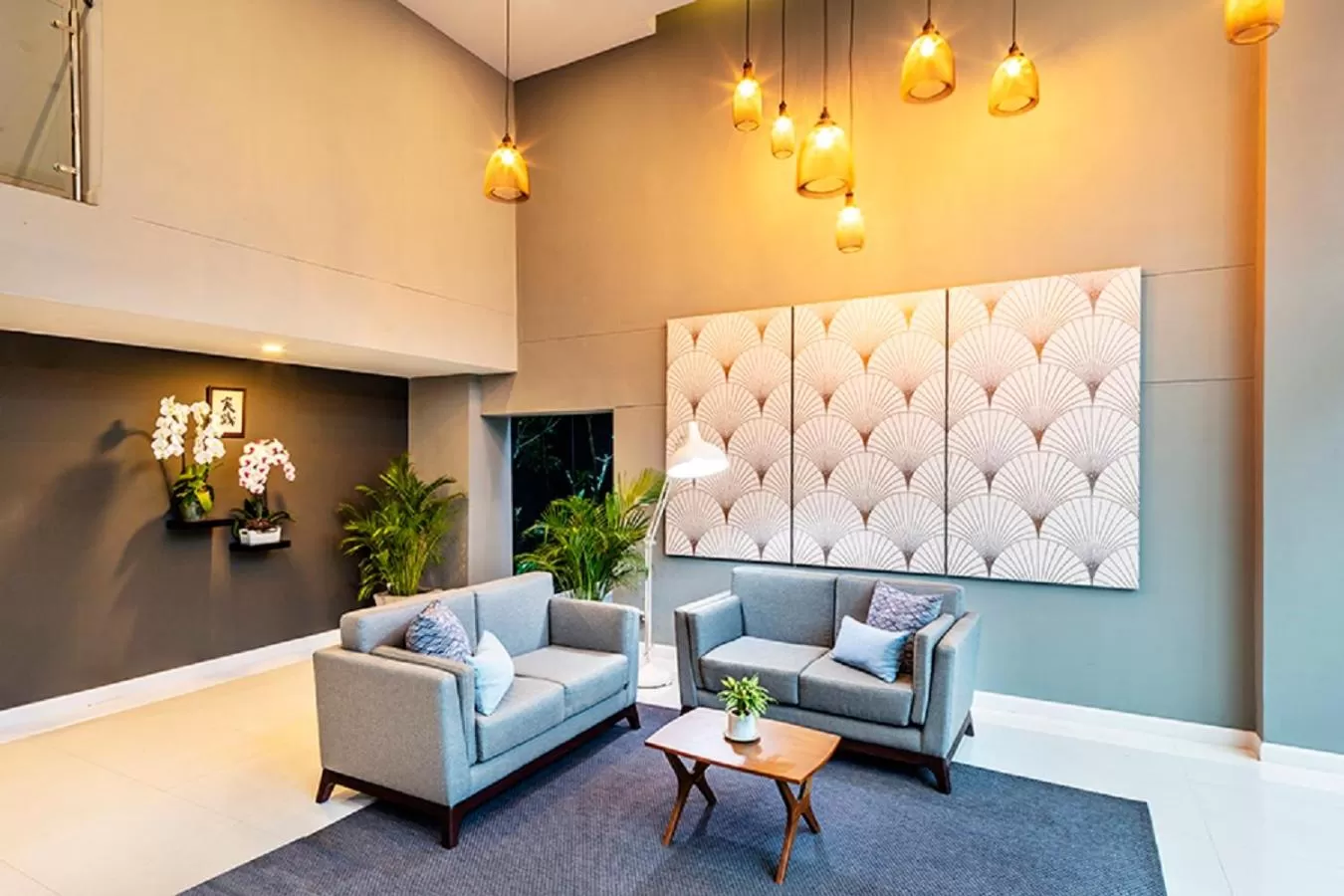 Lobby or reception in The Rizin