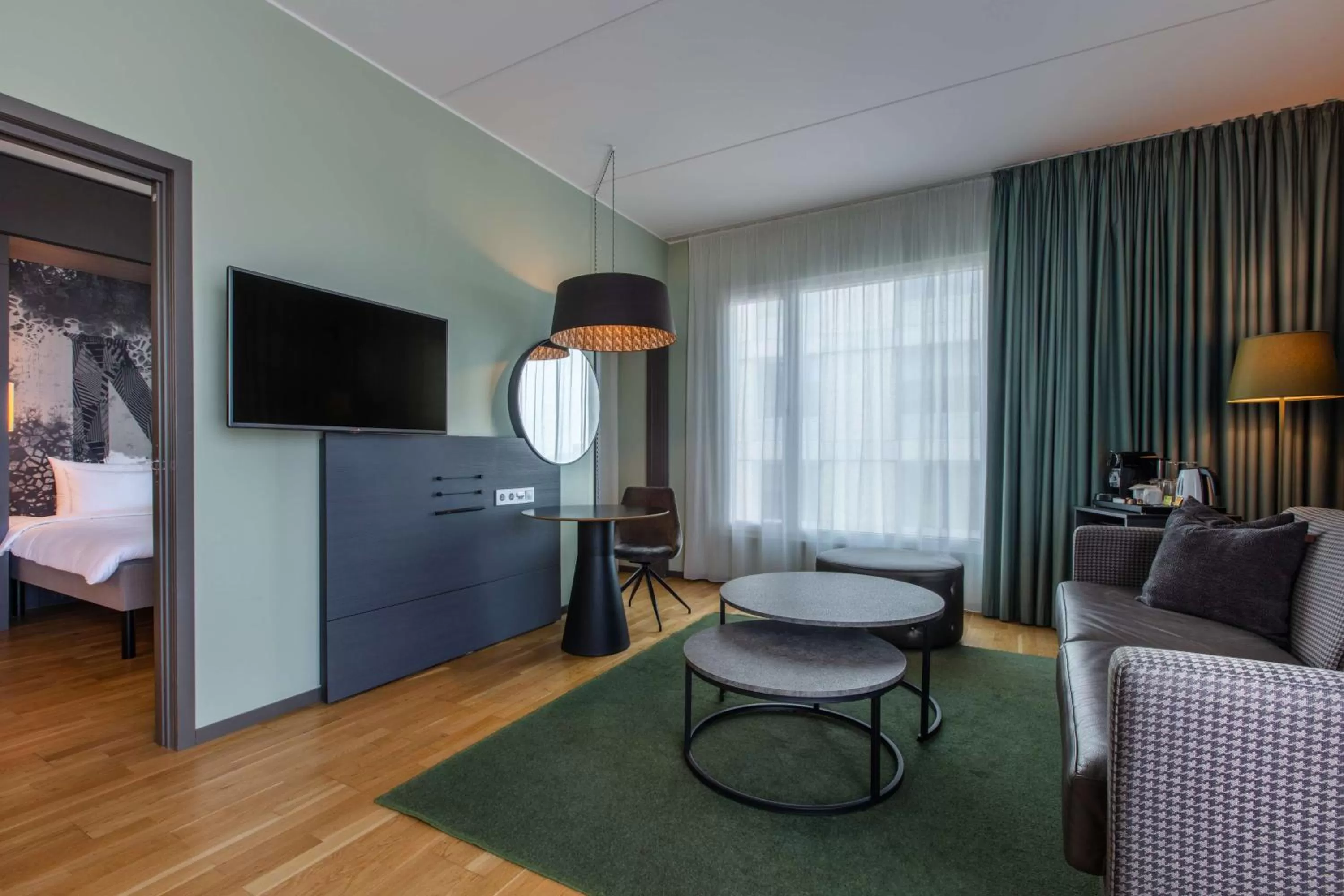 Bed in Radisson Blu Metropol Helsingborg