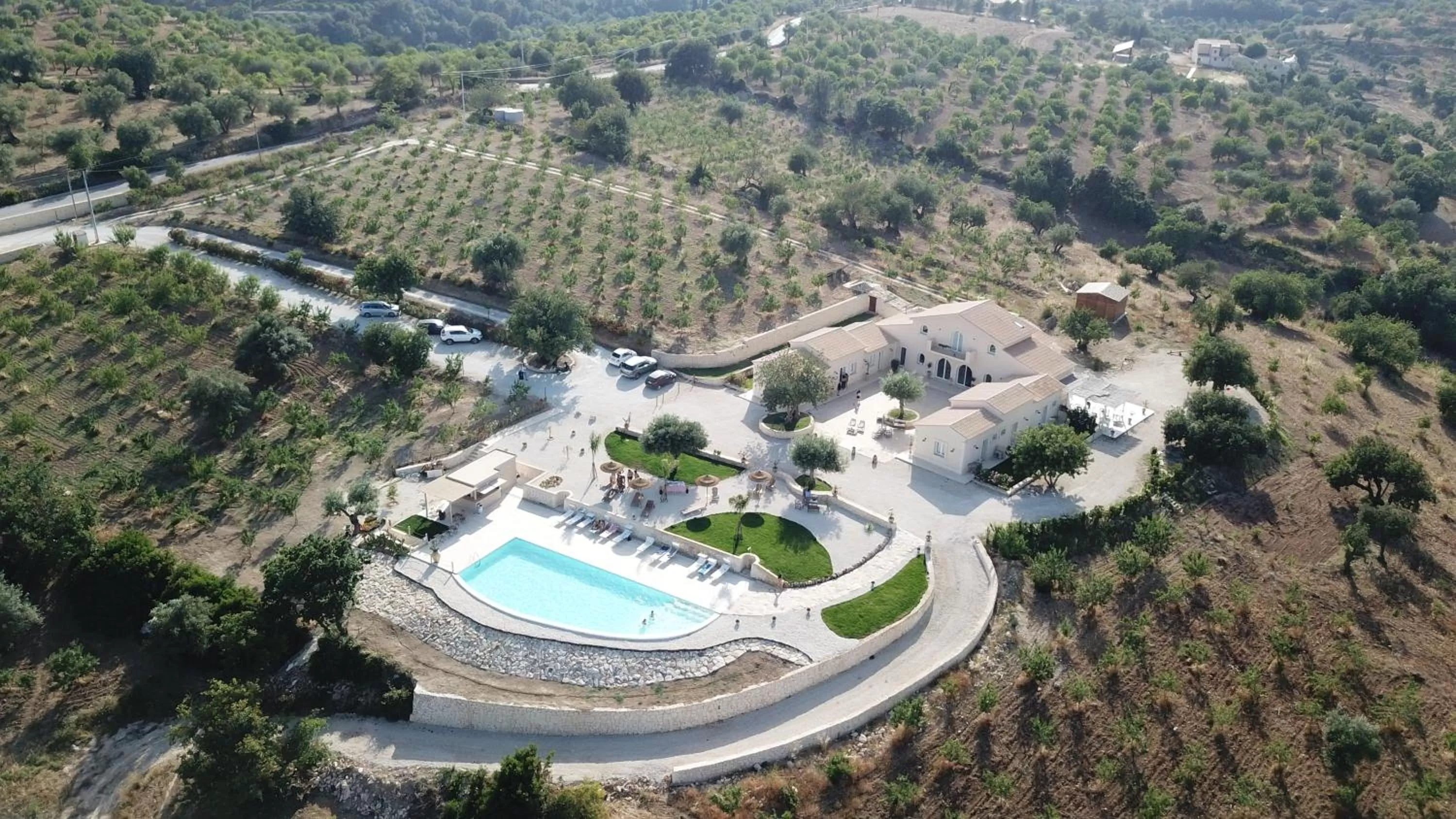 Bird's eye view in Baglio Genovesi