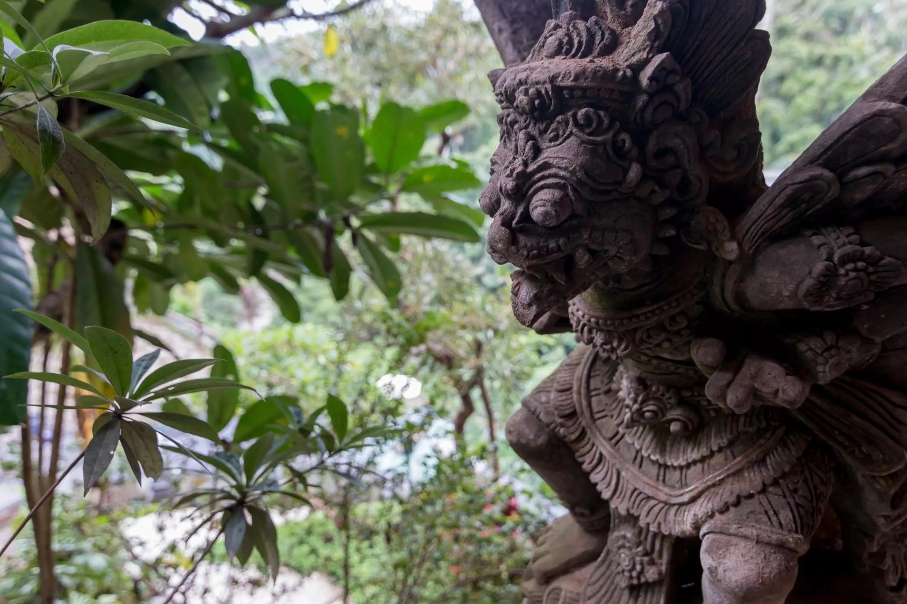 Decorative detail in Ulun Ubud Resort - CHSE Certified