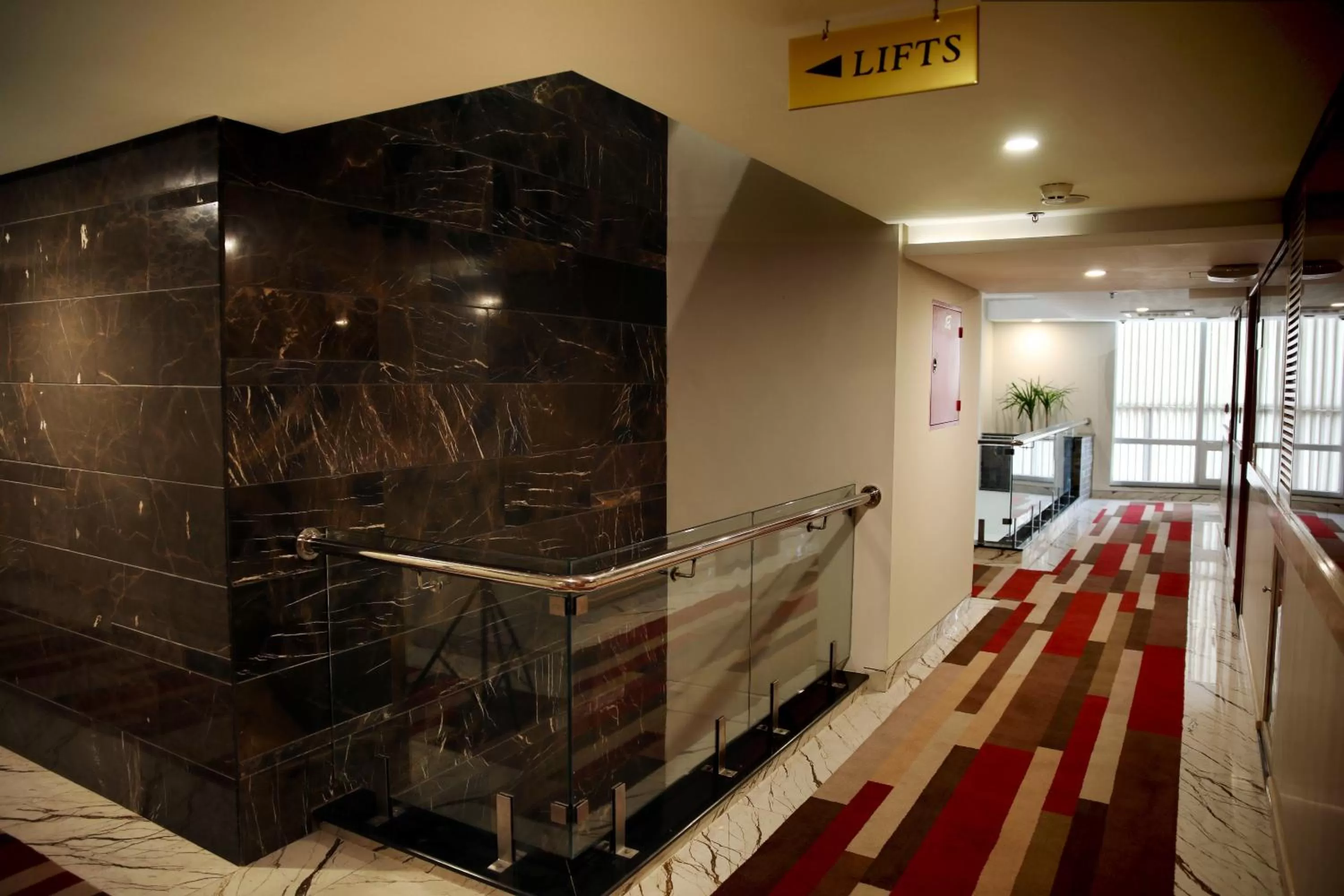 elevator in Avari Xpress Multan