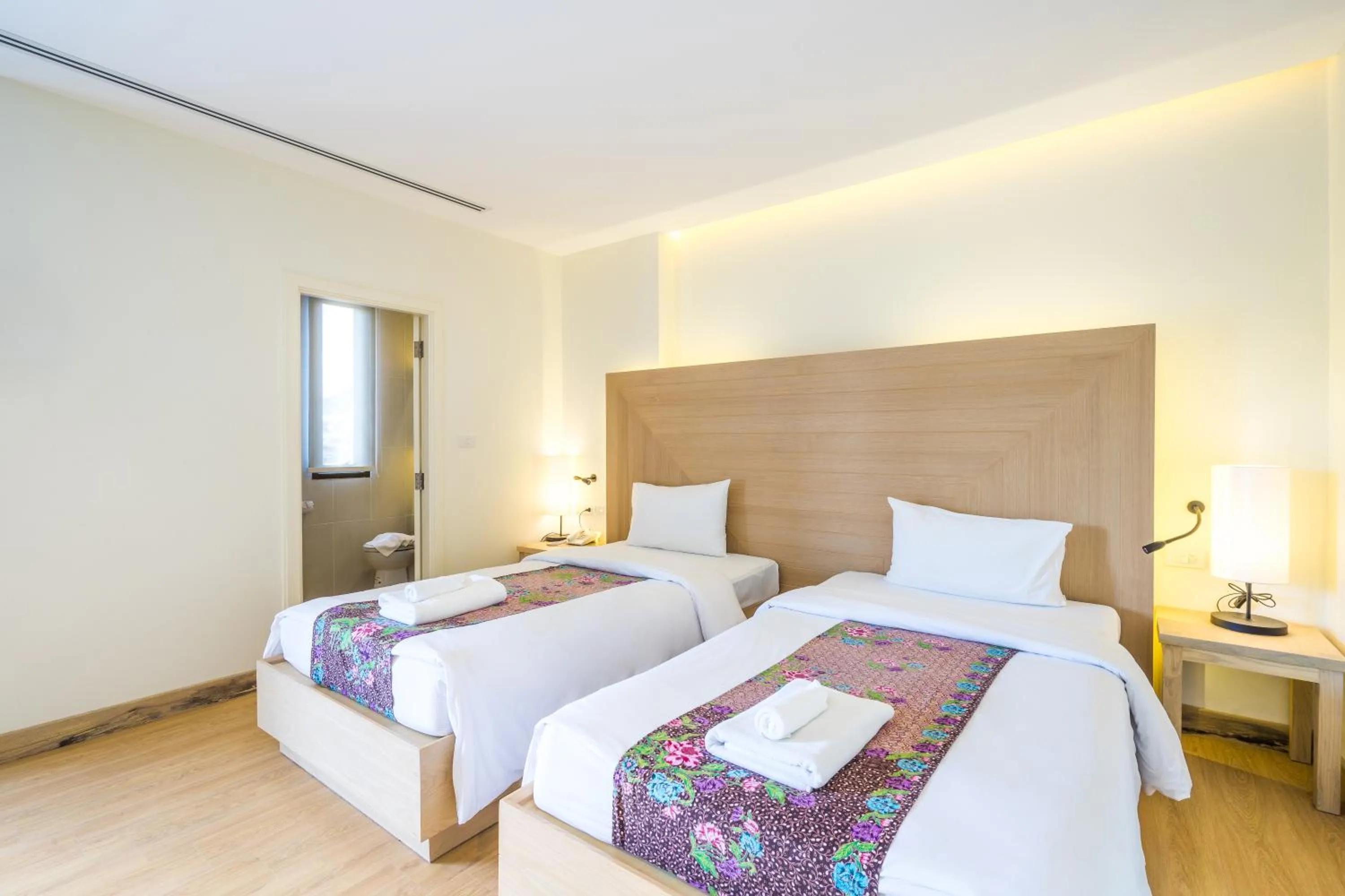 Bedroom, Bed in Baan Suwantawe