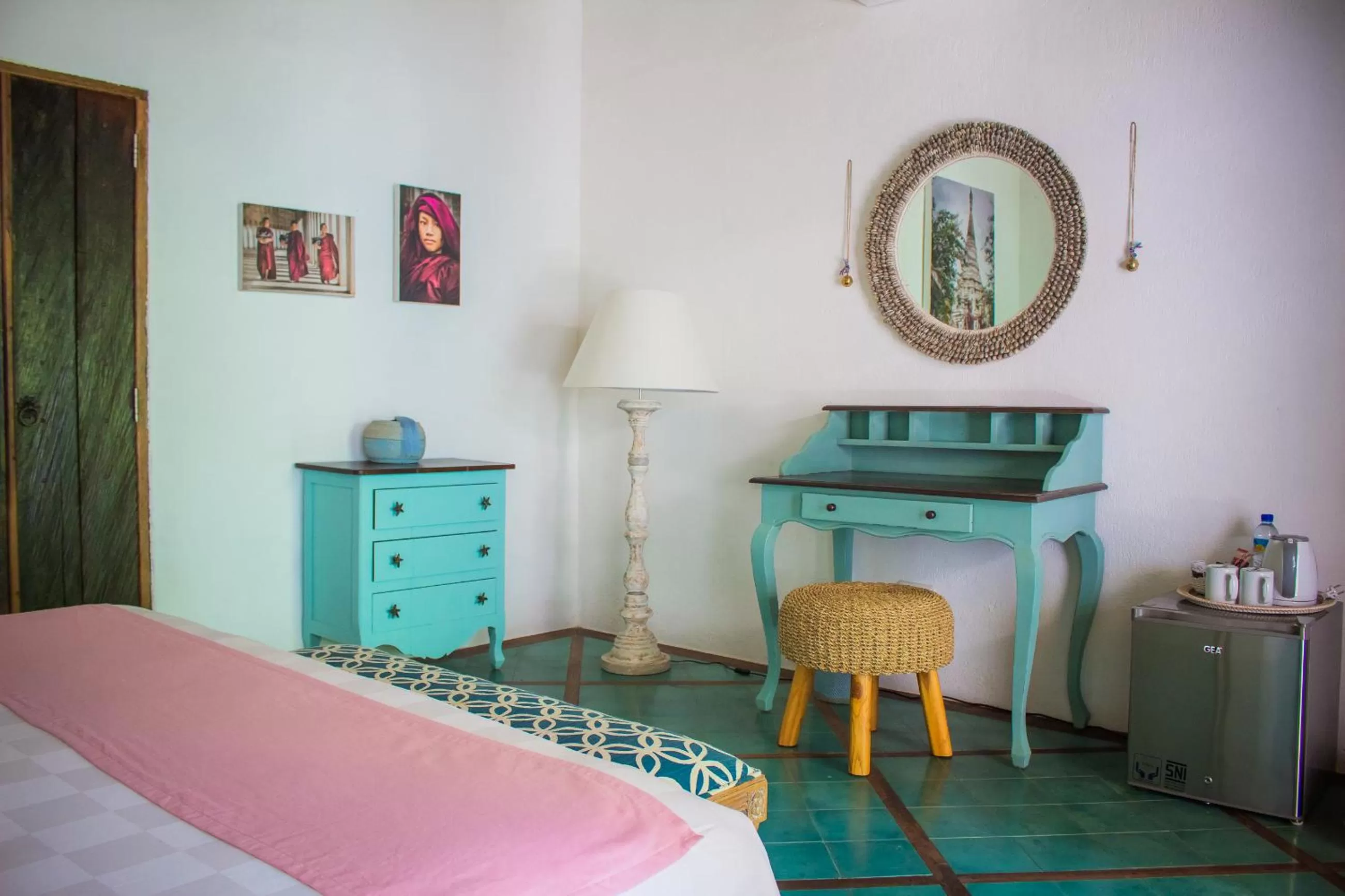 Decorative detail, Bed in Sunrise Resort