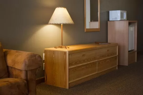 Bedroom, TV/Entertainment Center in YMCA of the Rockies - Snow Mountain Ranch