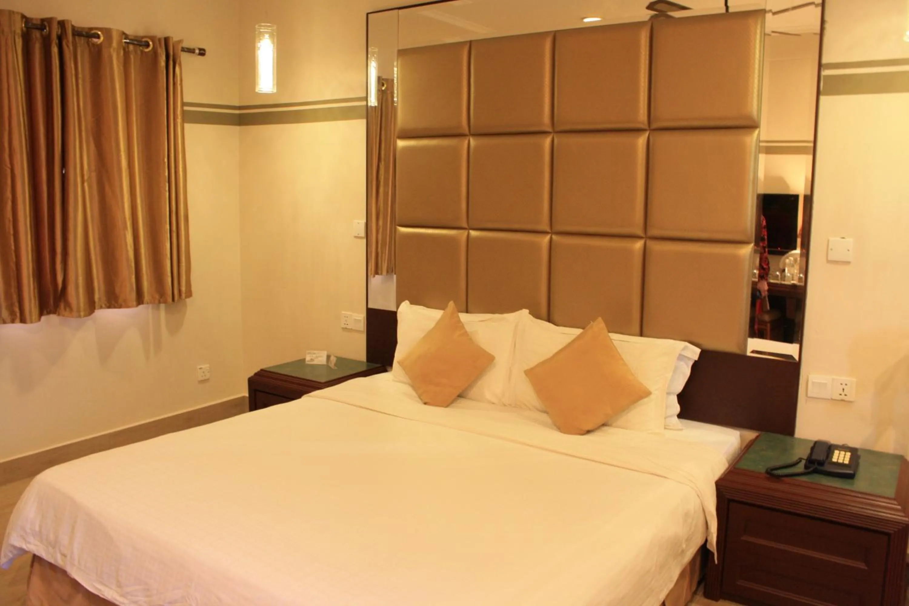 Bed in Beringgis Beach Resort & Spa
