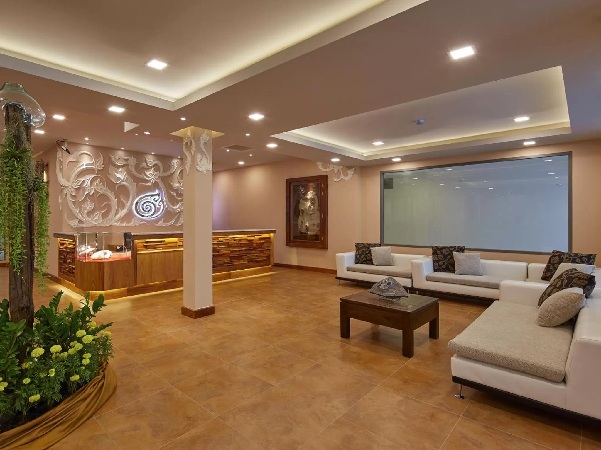 Lobby or reception in The Agate Pattaya Boutique Resort