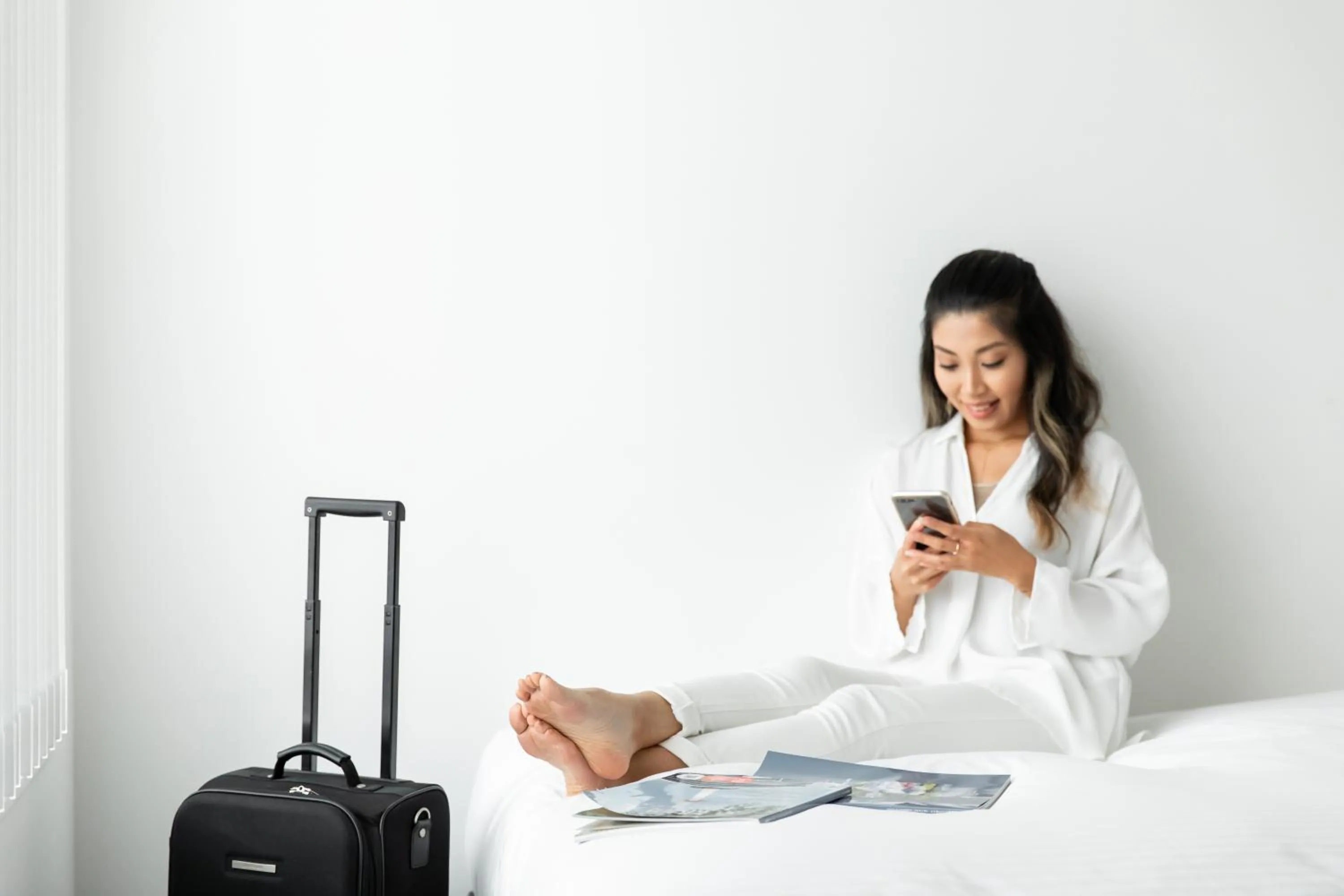 Bed in Imu Hotel Kyoto