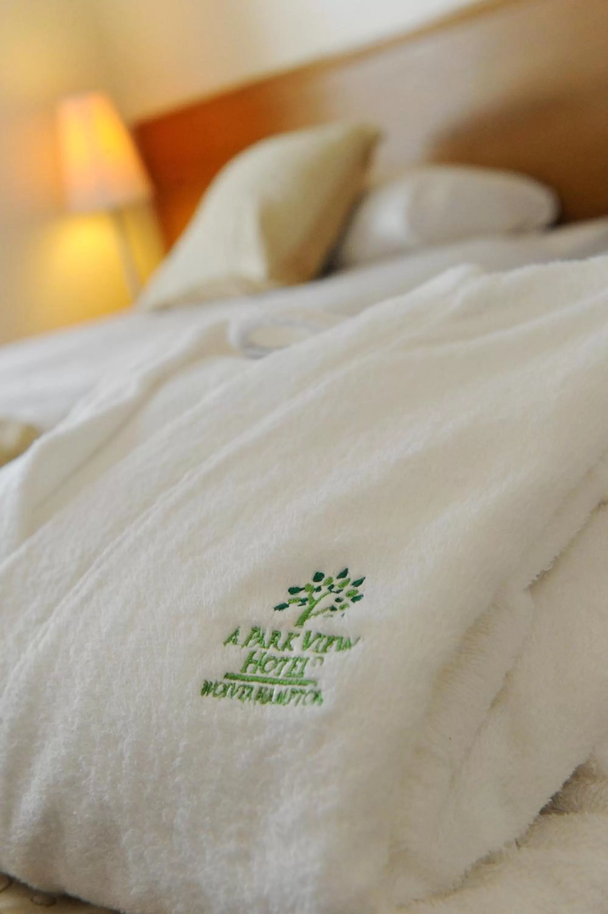 Decorative detail, Bed in A Park View Hotel