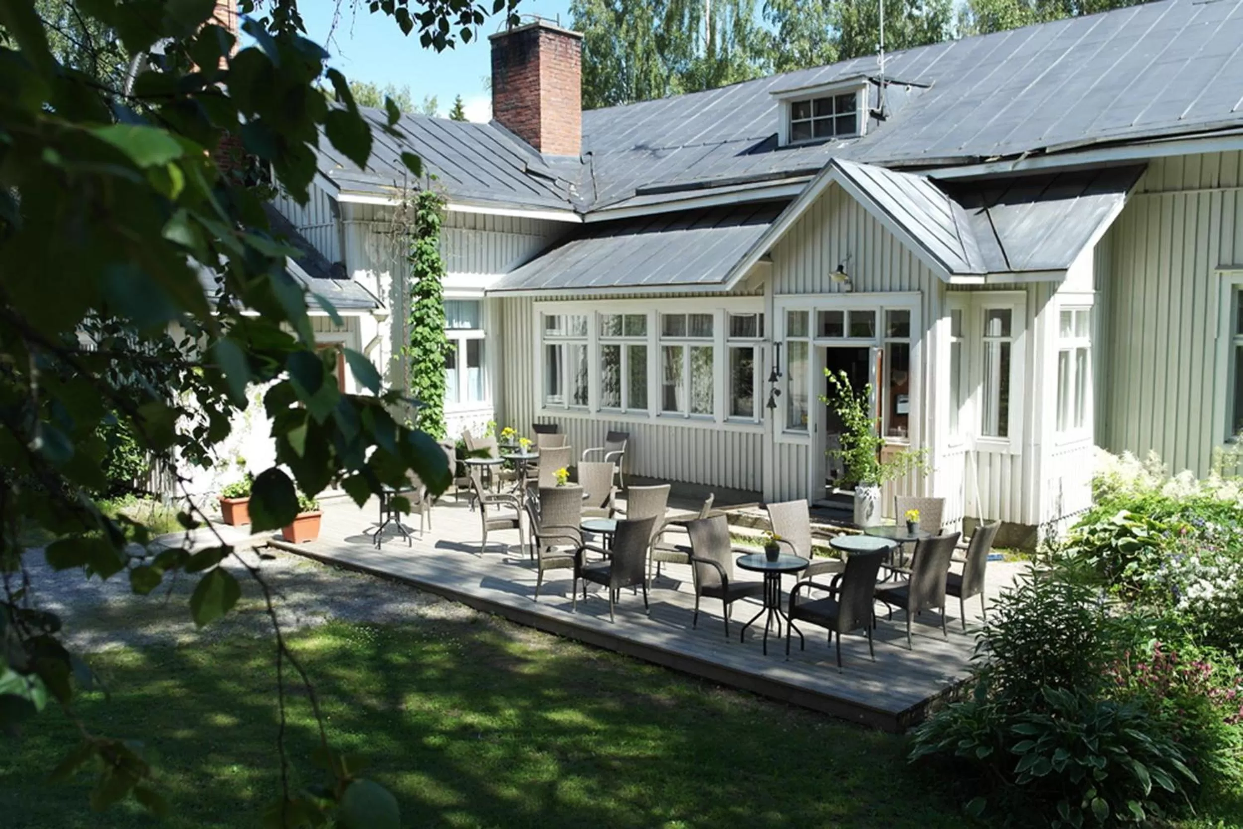 Patio in Varjola Holiday Center