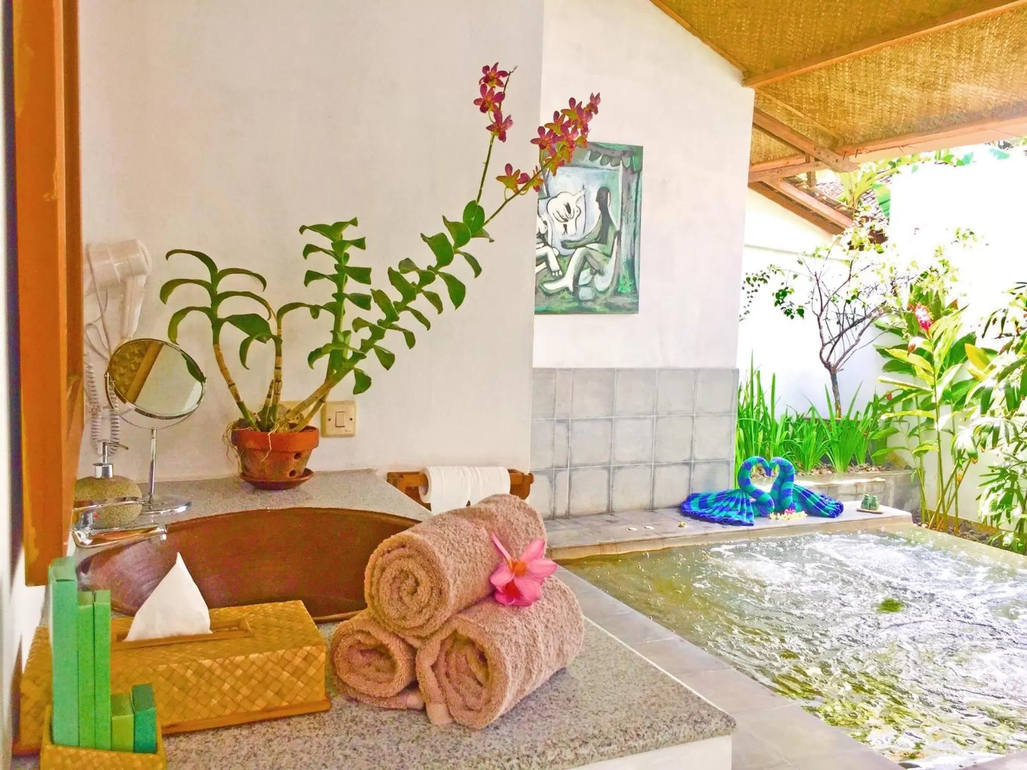 Bathroom in D'omah Yogya Hotel