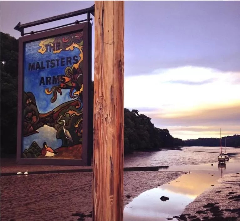 Natural landscape in The Maltsters Arms