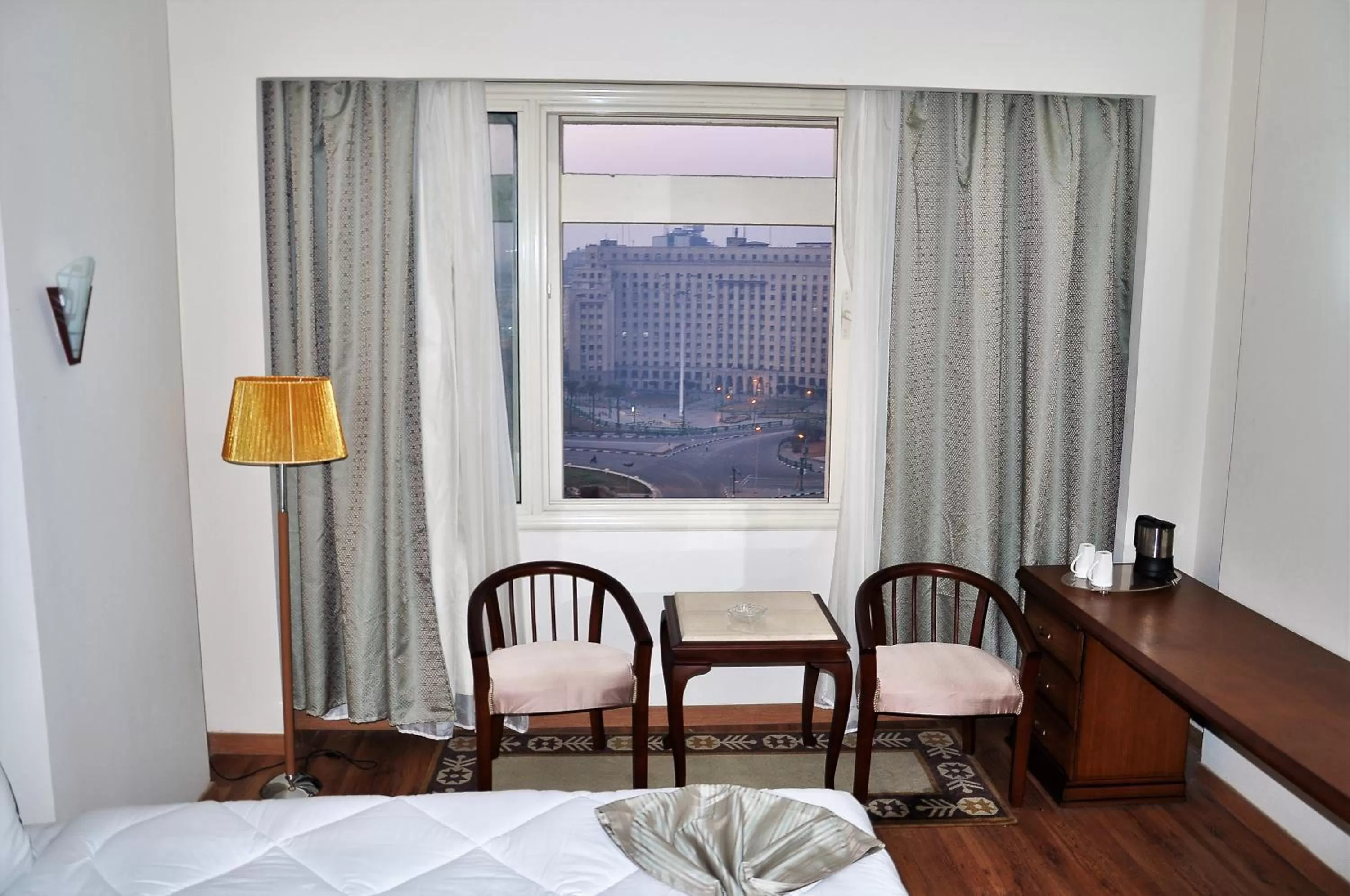 City view, Bed in Cleopatra Hotel