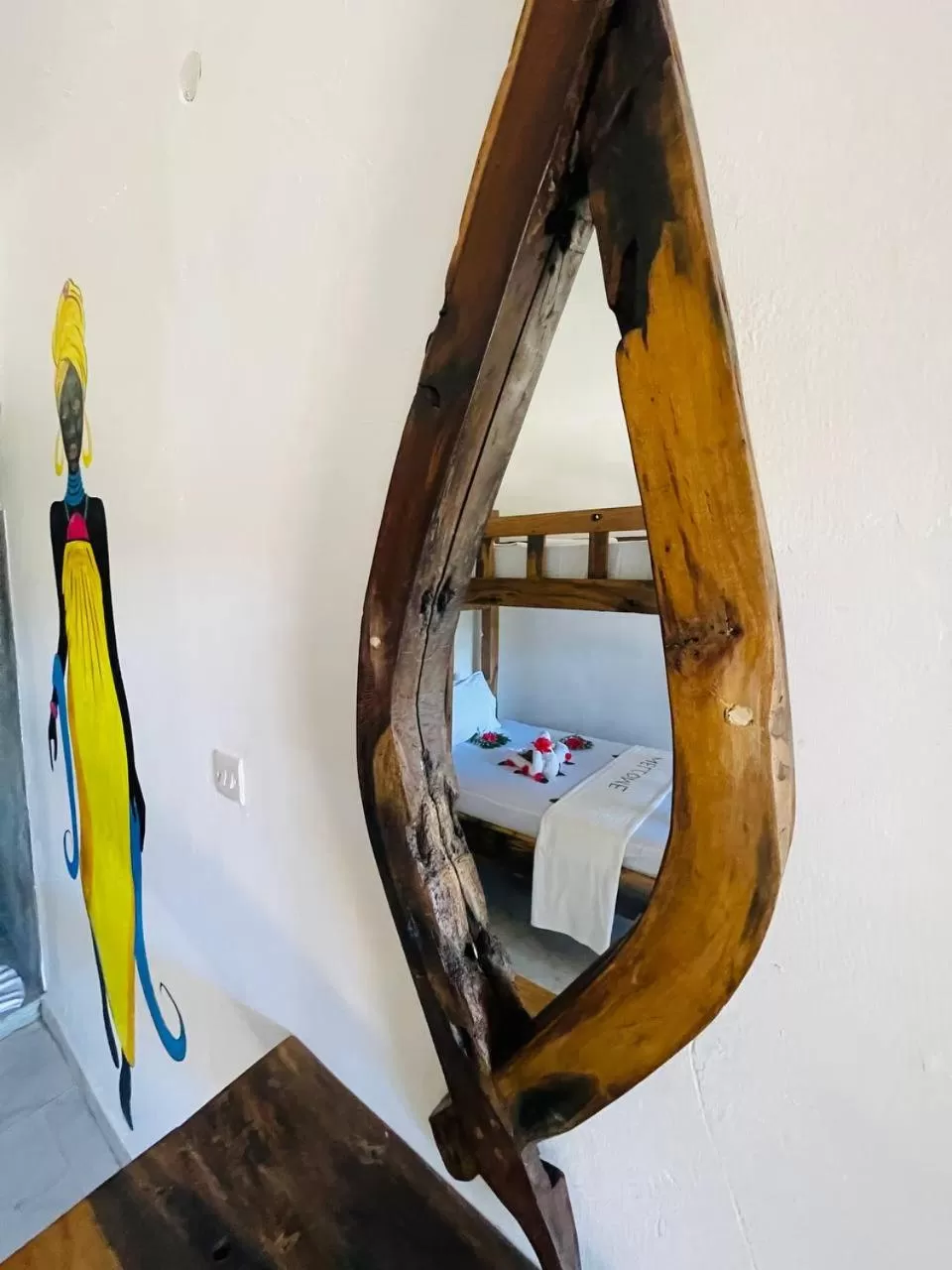 Bed in Babalao Bungalows