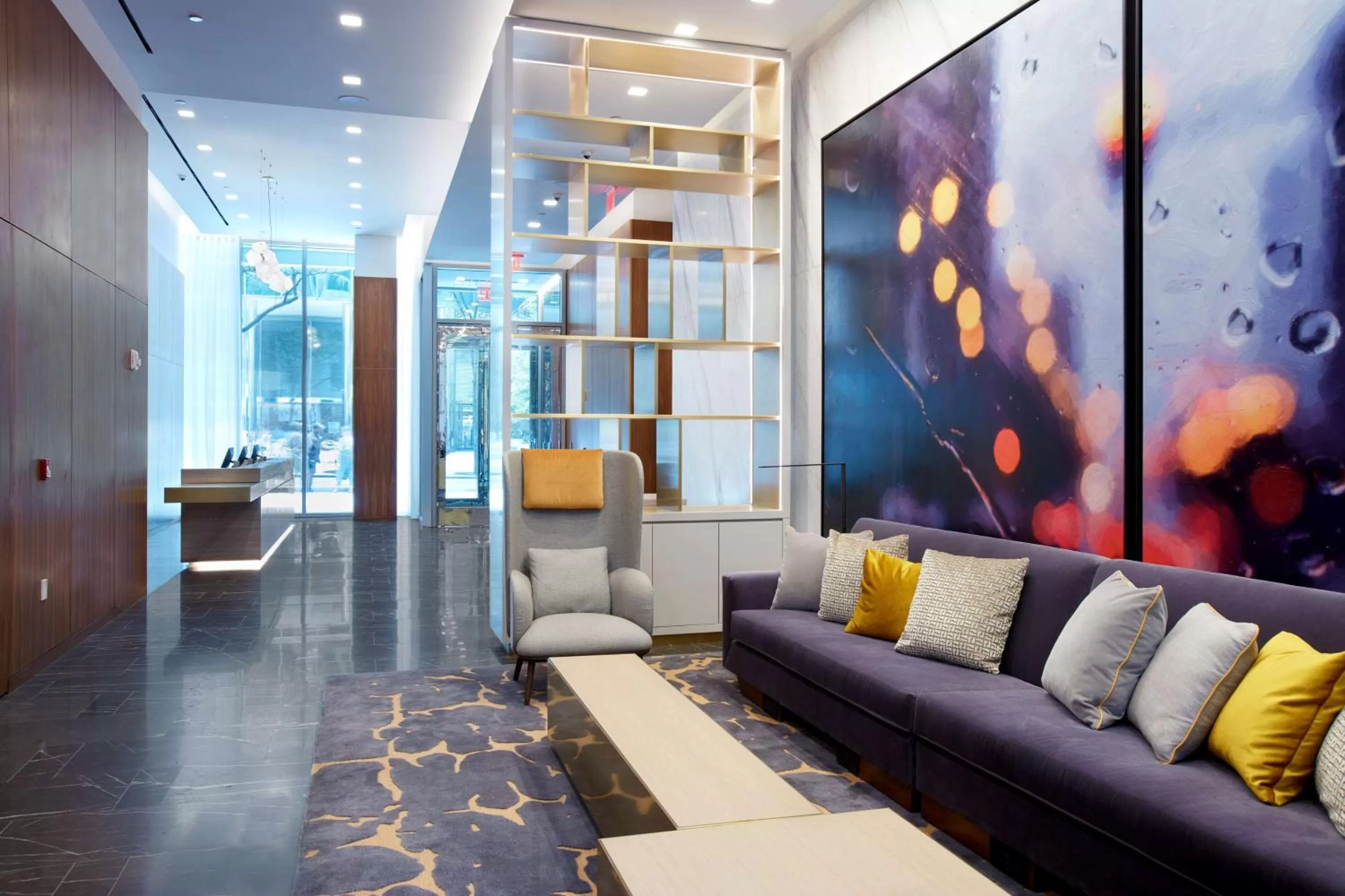 Lobby or reception in Hilton Club The Central at 5th New York