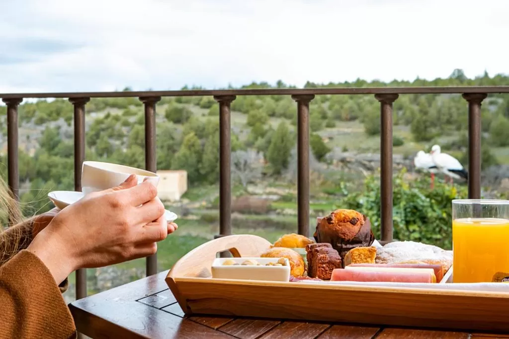 Food and drinks in Hospederia de Santo Domingo