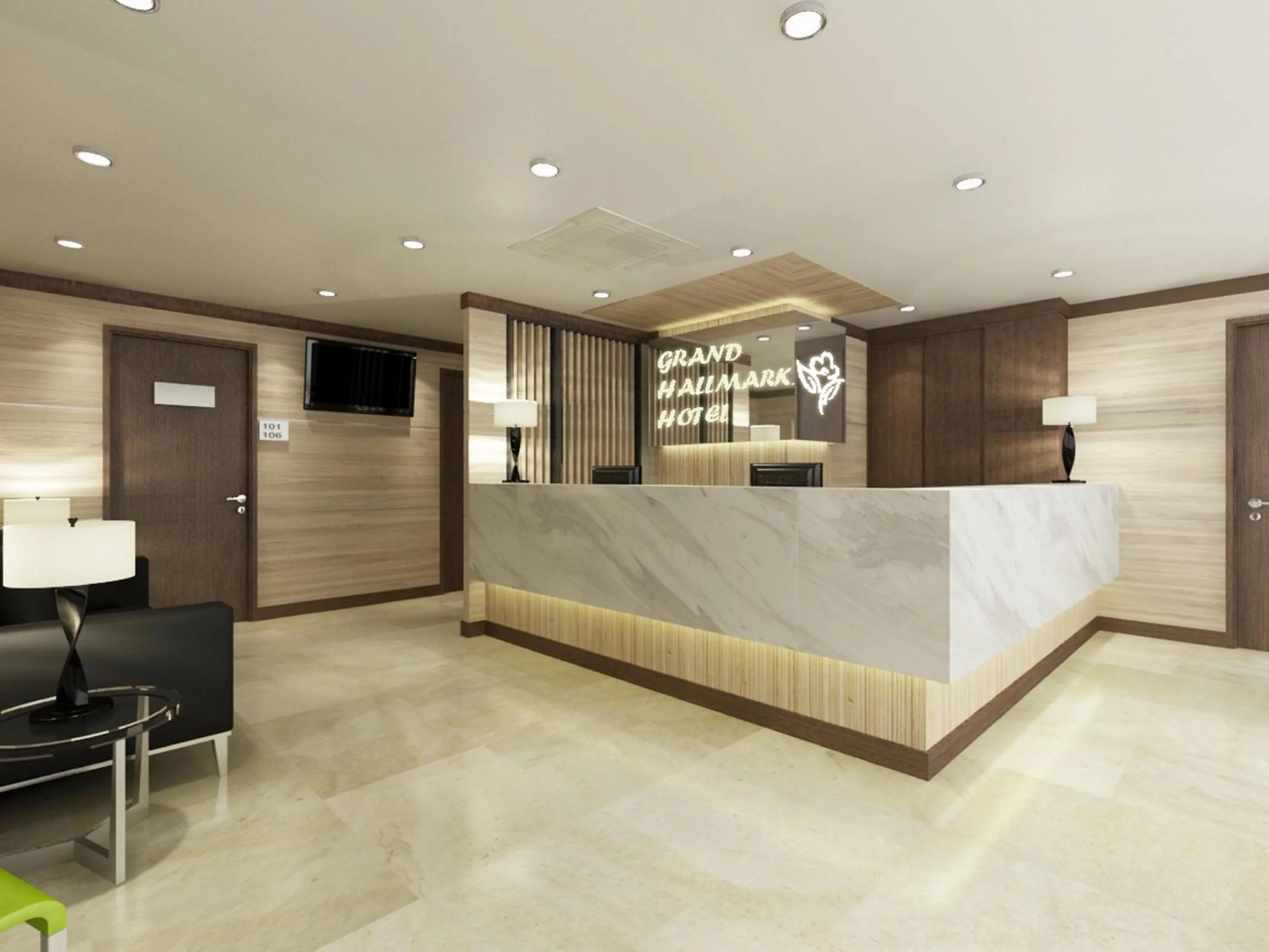 Lobby or reception in Grand Hallmark Hotel - Johor Bahru