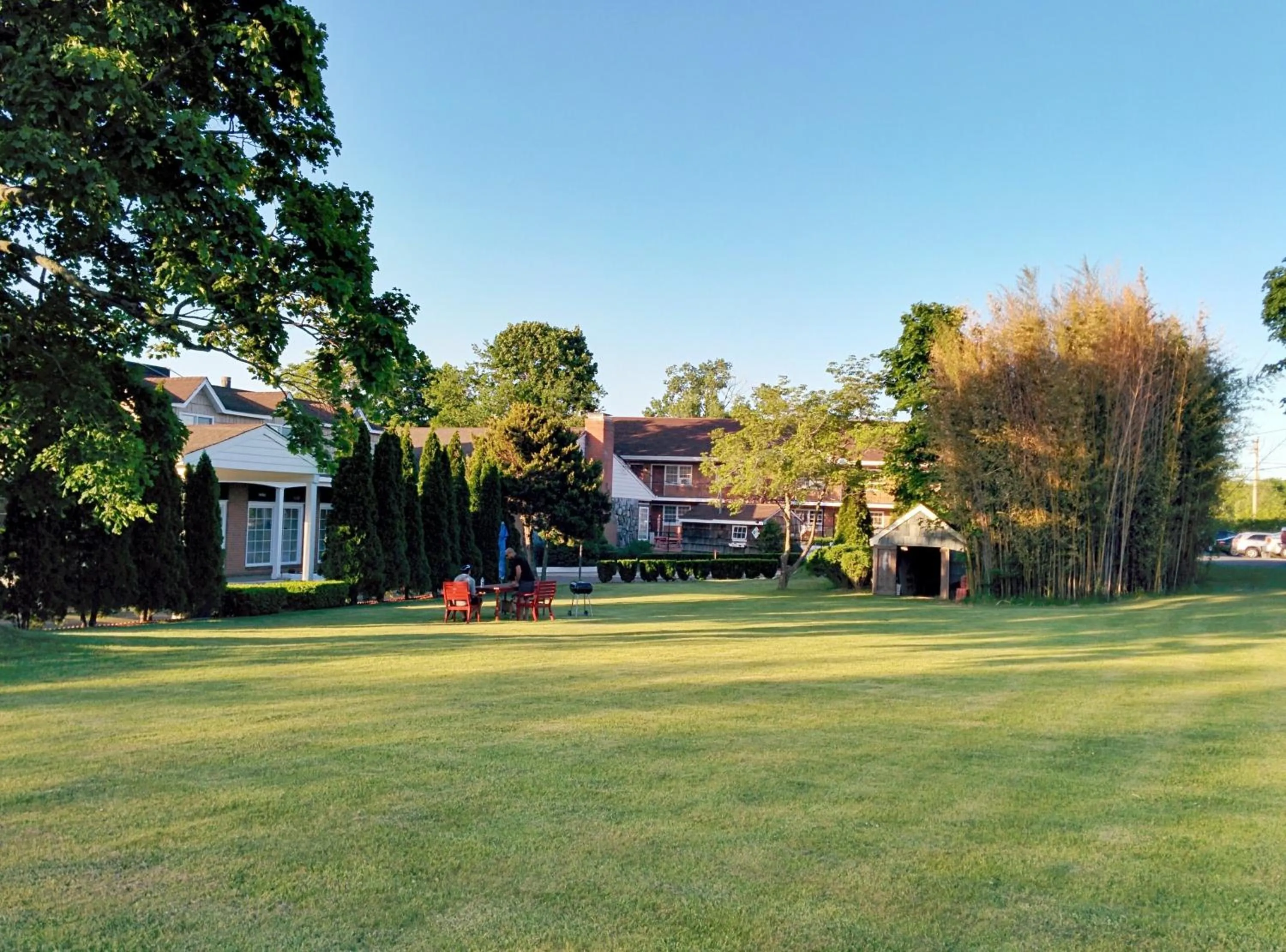 Property building in Budget Host East End Hotel in Riverhead