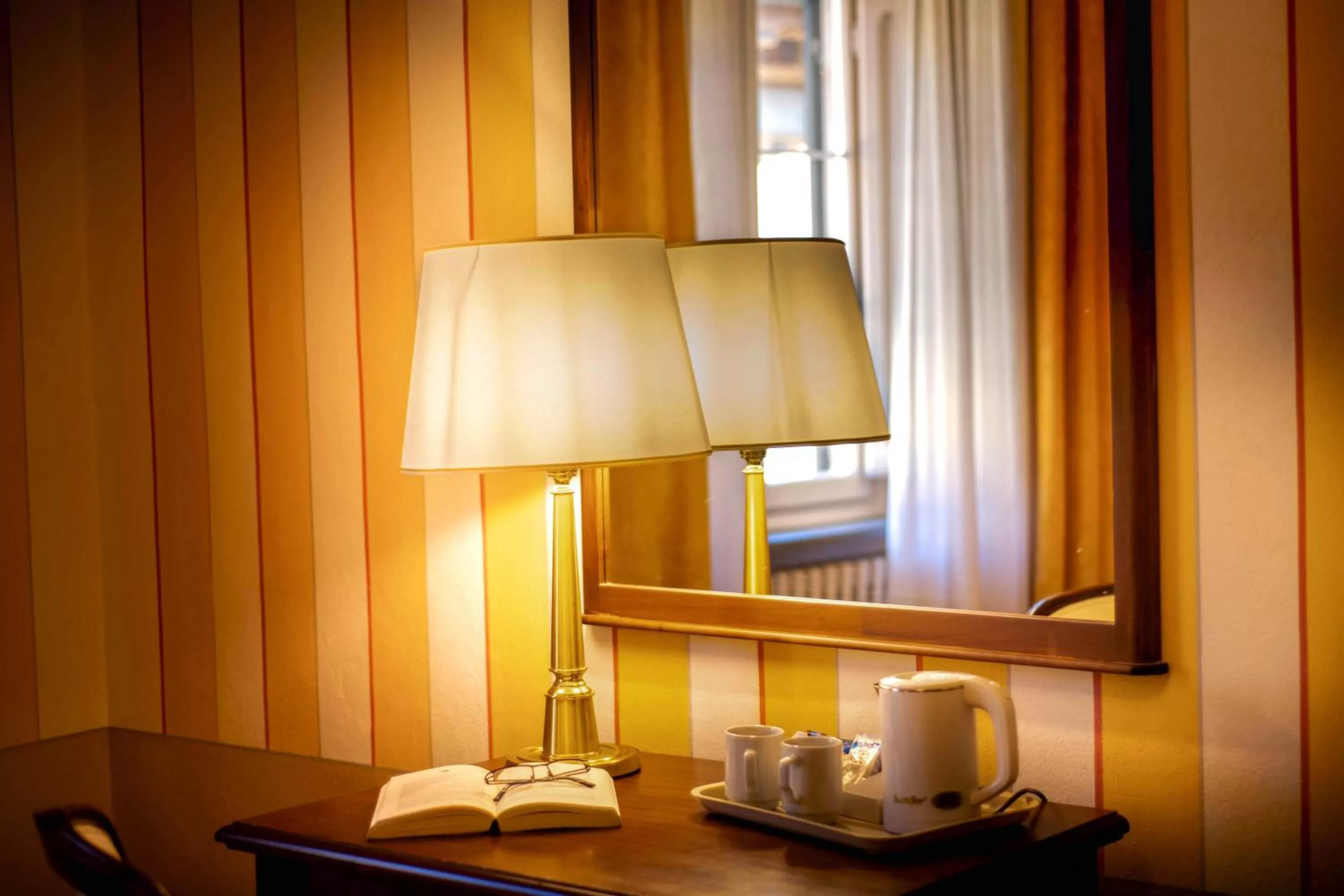 Decorative detail in Park Hotel Regina - with air-condition and outdoor heated pool