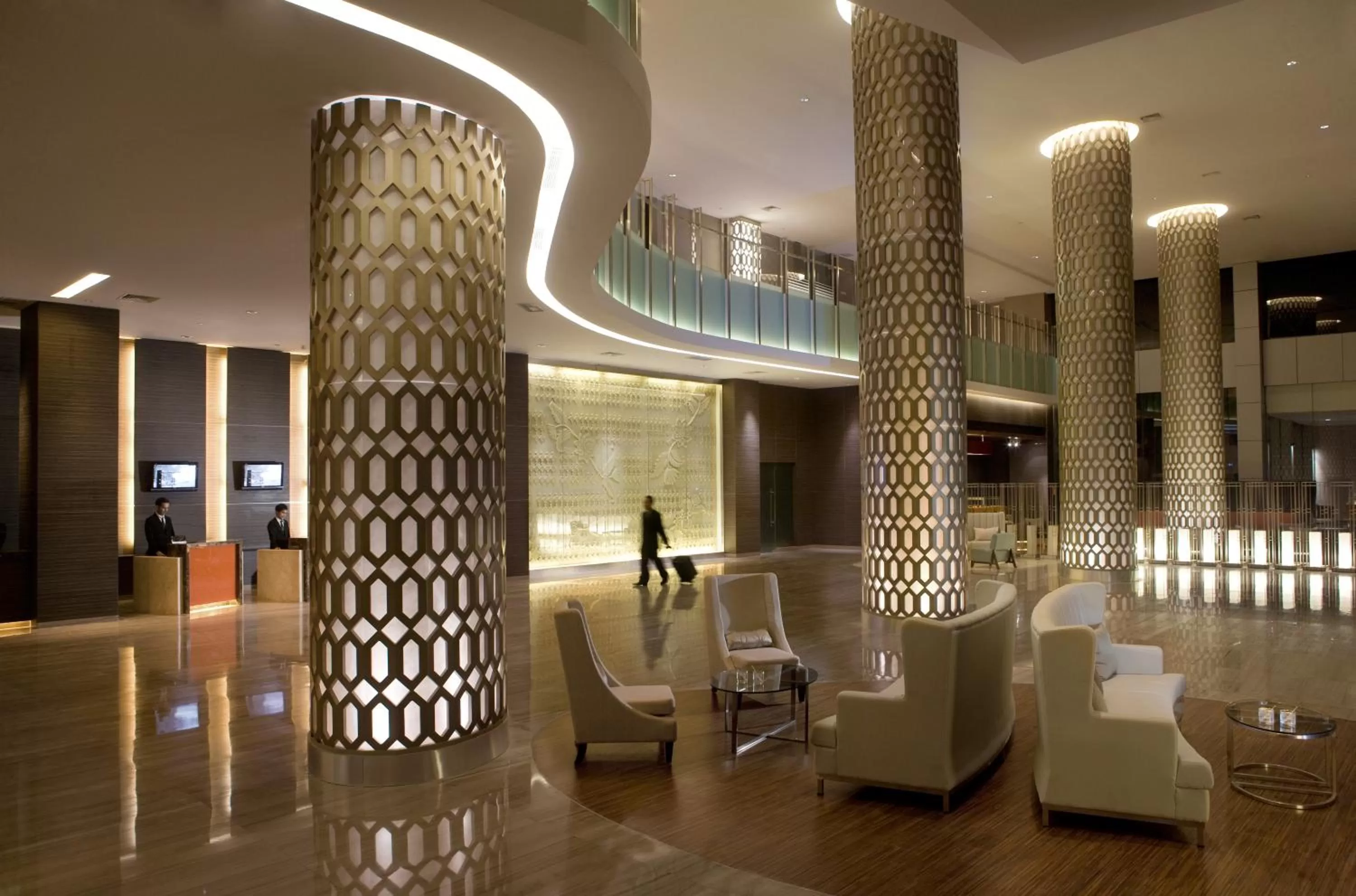 Lobby or reception in Novotel Bangka Hotel & Convention Center