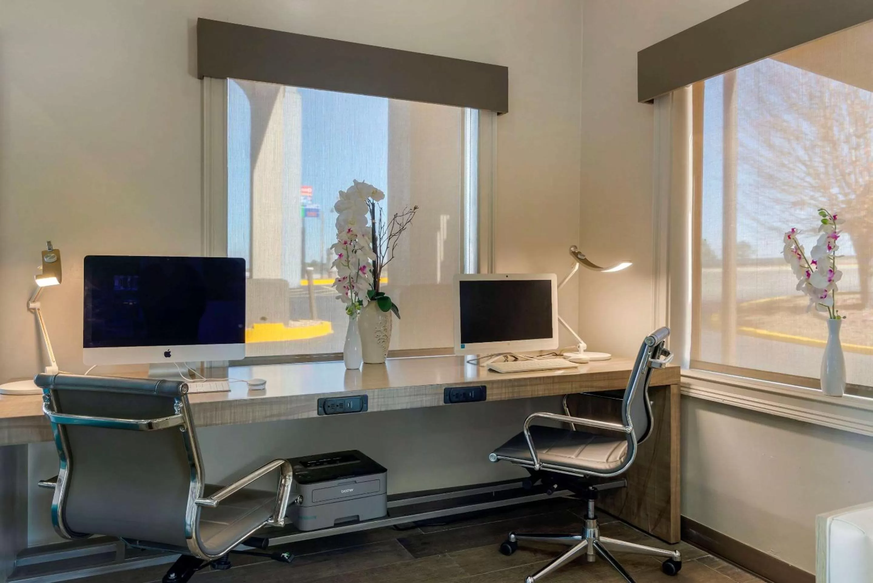 On site in Quality Inn Ashburn