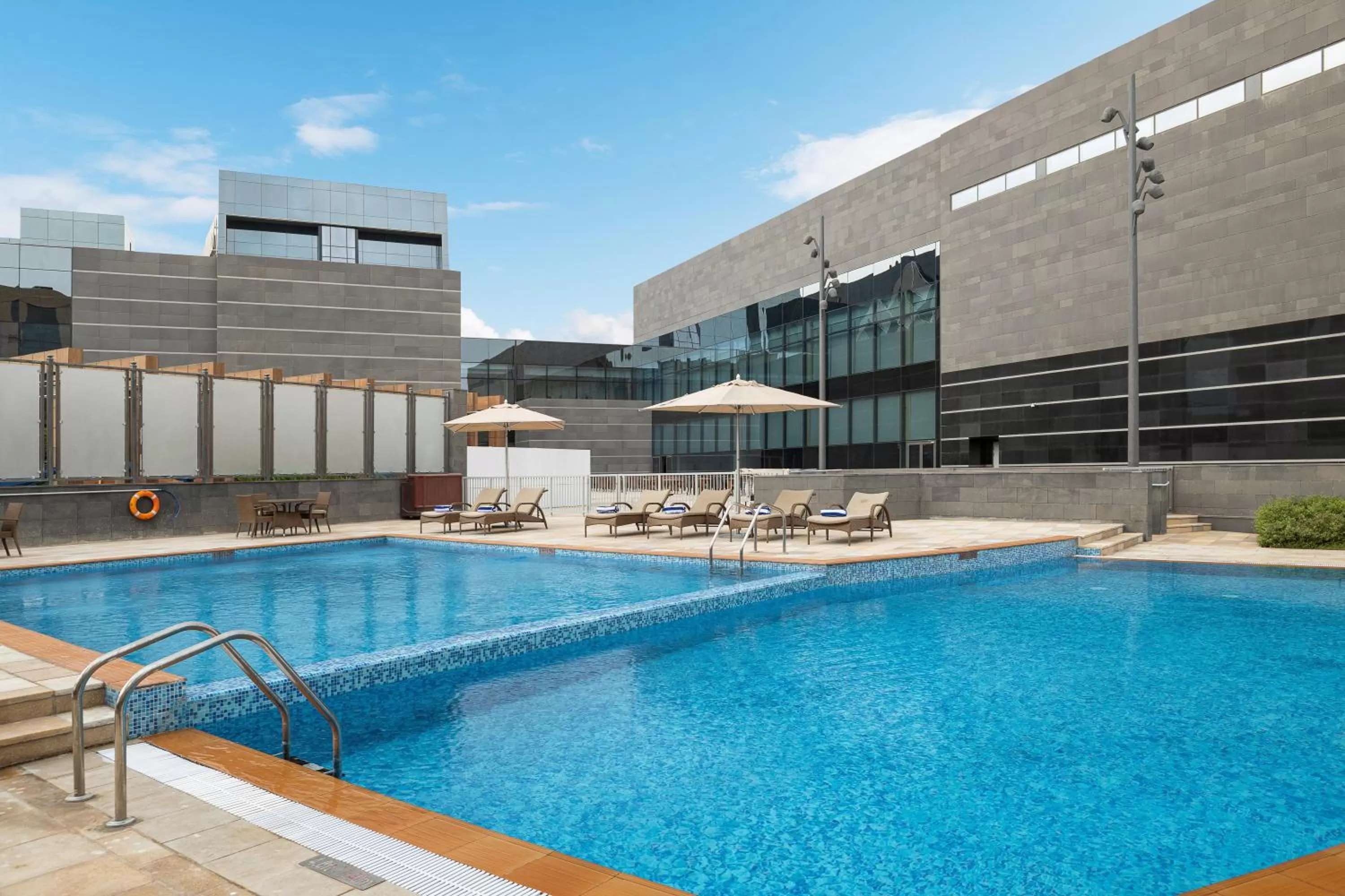 Swimming pool in Crowne Plaza Riyadh - RDC Hotel & Convention by IHG