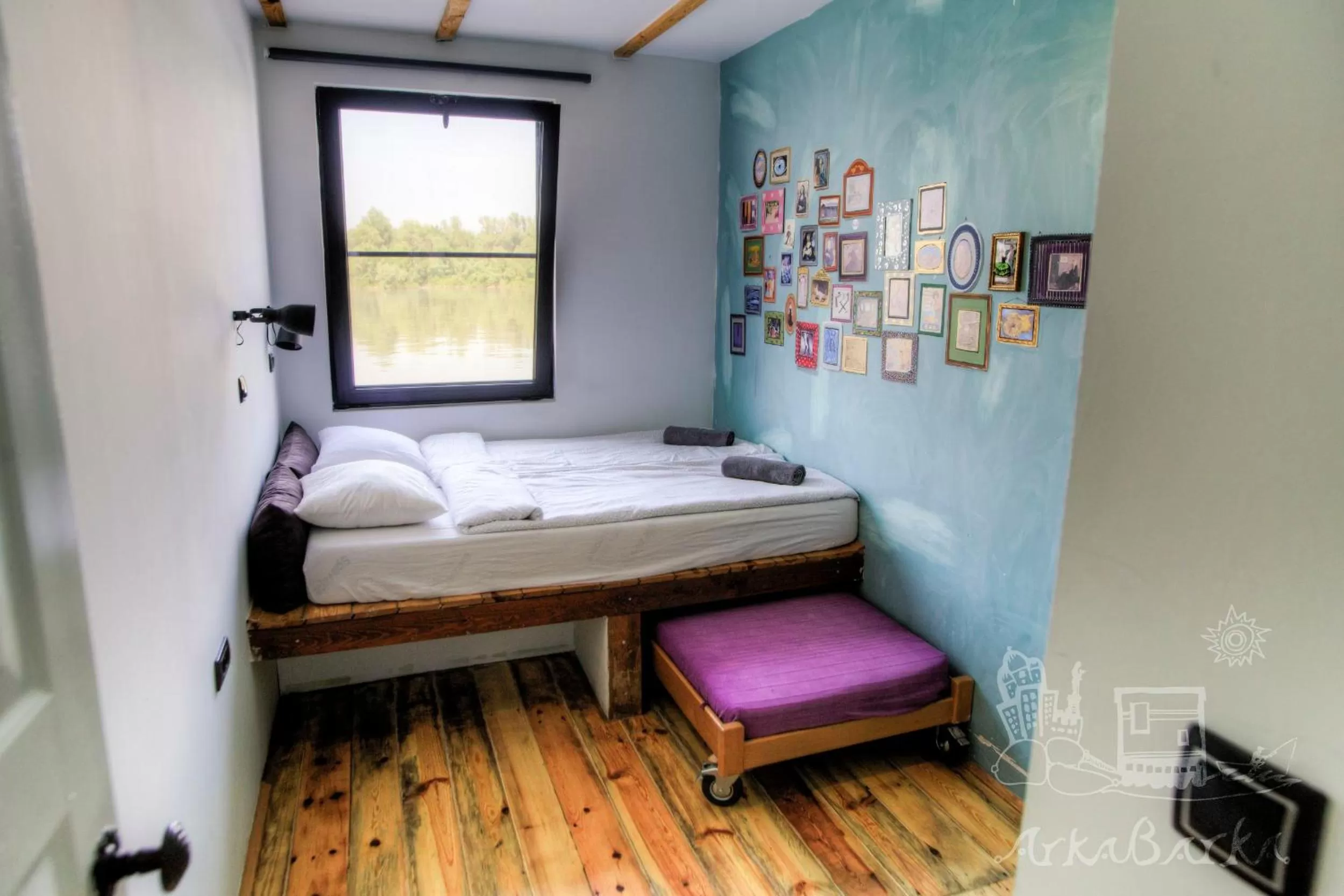 Spring, Bed in ArkaBarka 2- Floating Dream Rooms and Apartments