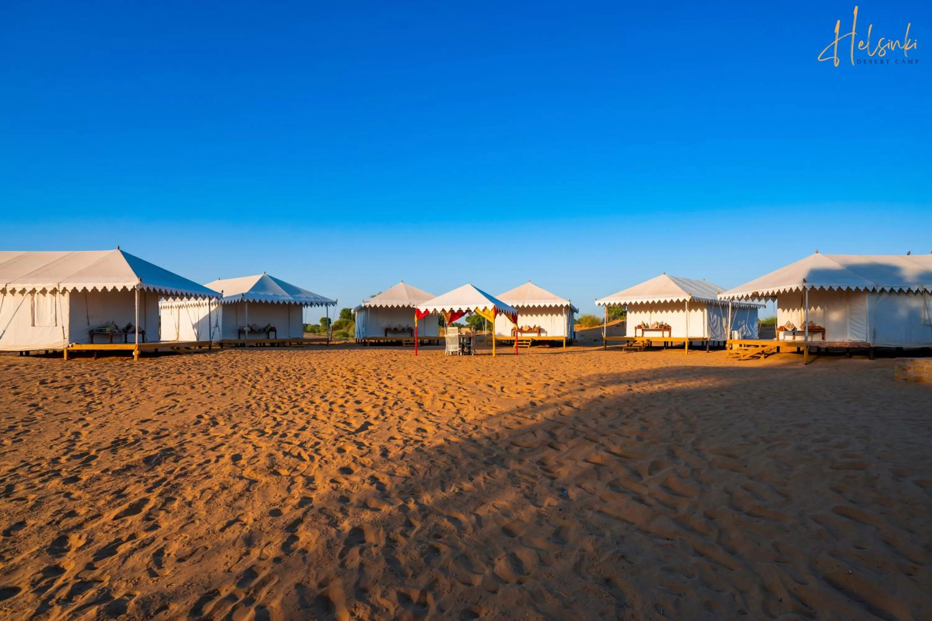 Property building in Helsinki Desert Camp