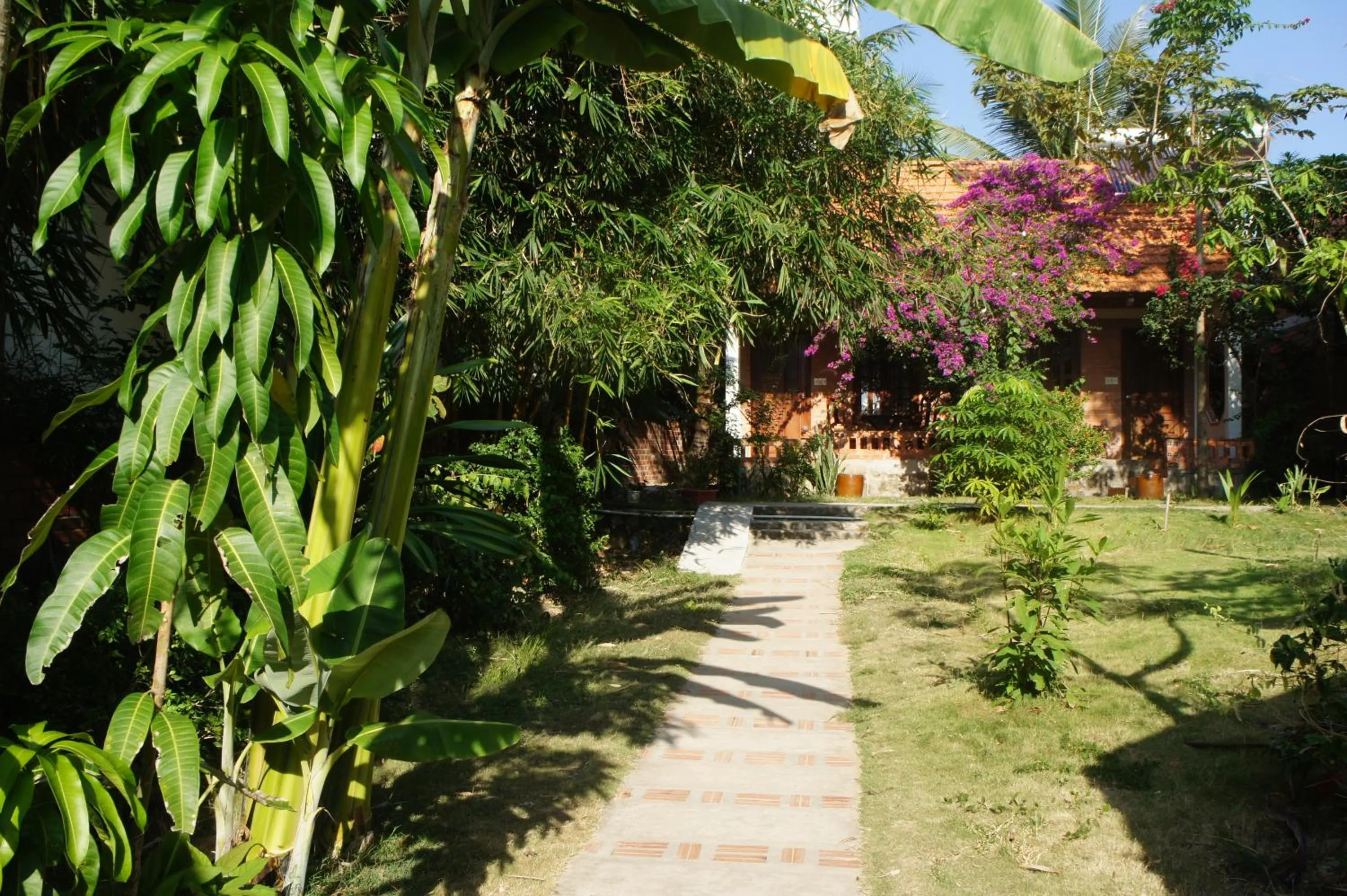 Garden view in Phu Quoc Kim - Bungalow On The Beach
