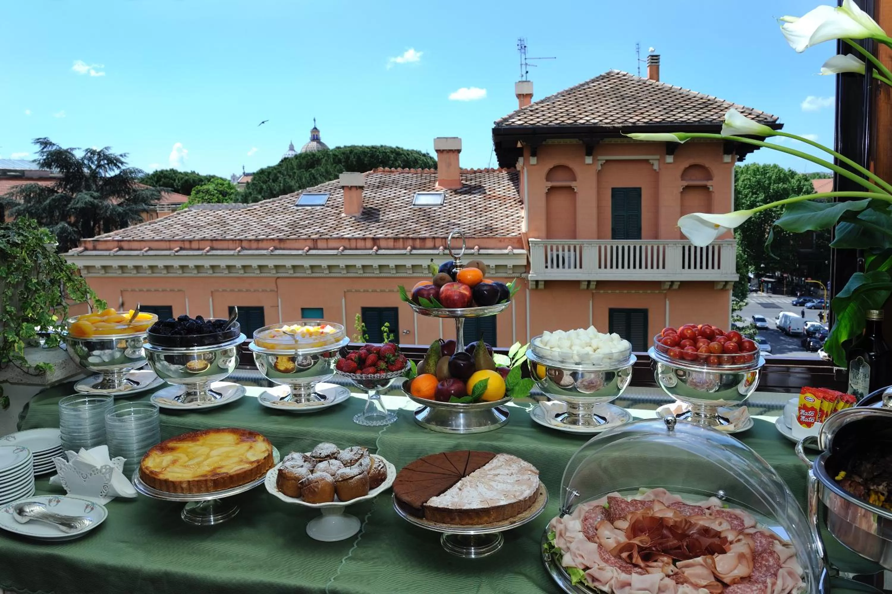 Balcony/Terrace in Hotel Farnese