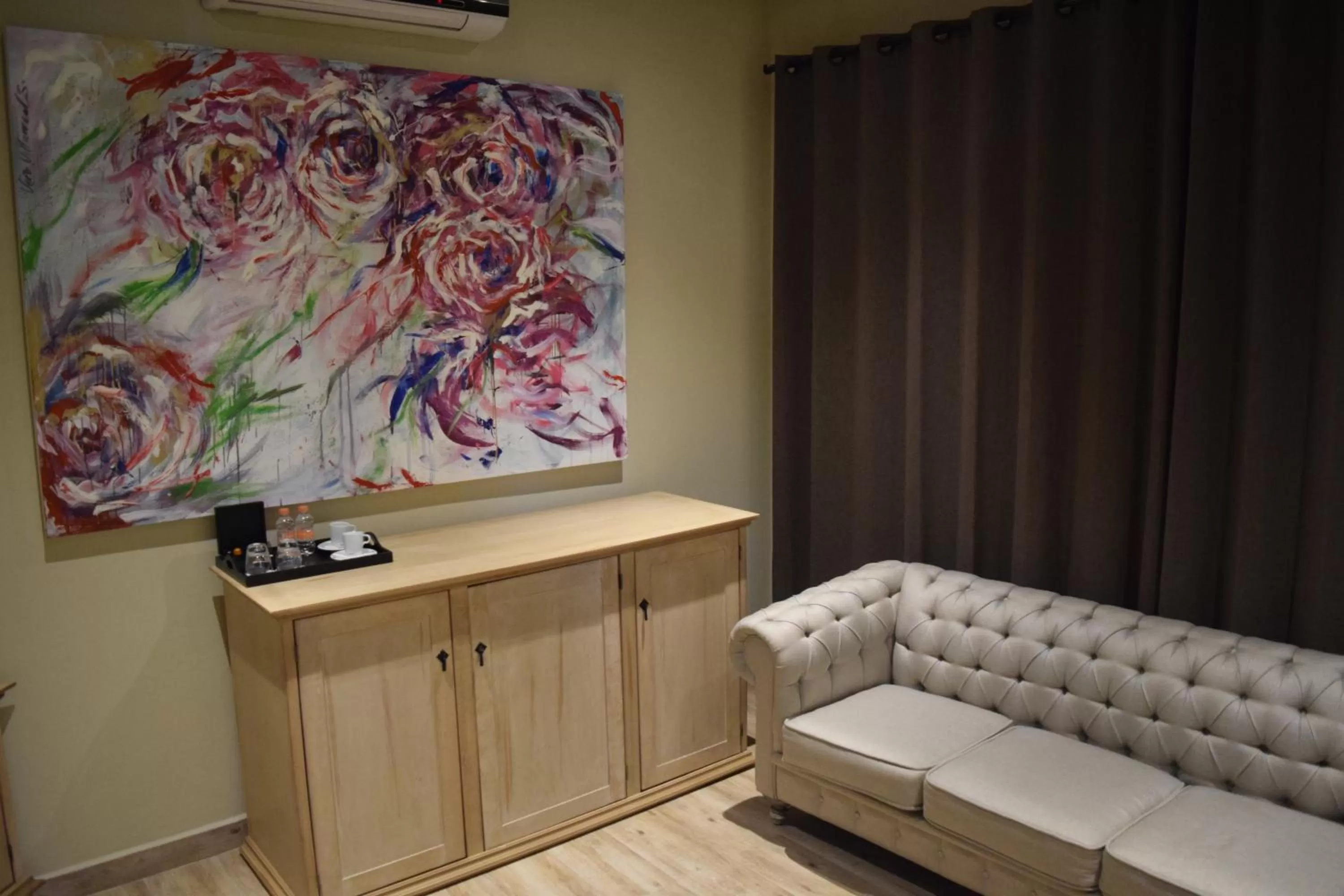 Communal lounge/ TV room, Seating Area in Hotel Bouquet (Adults Only)