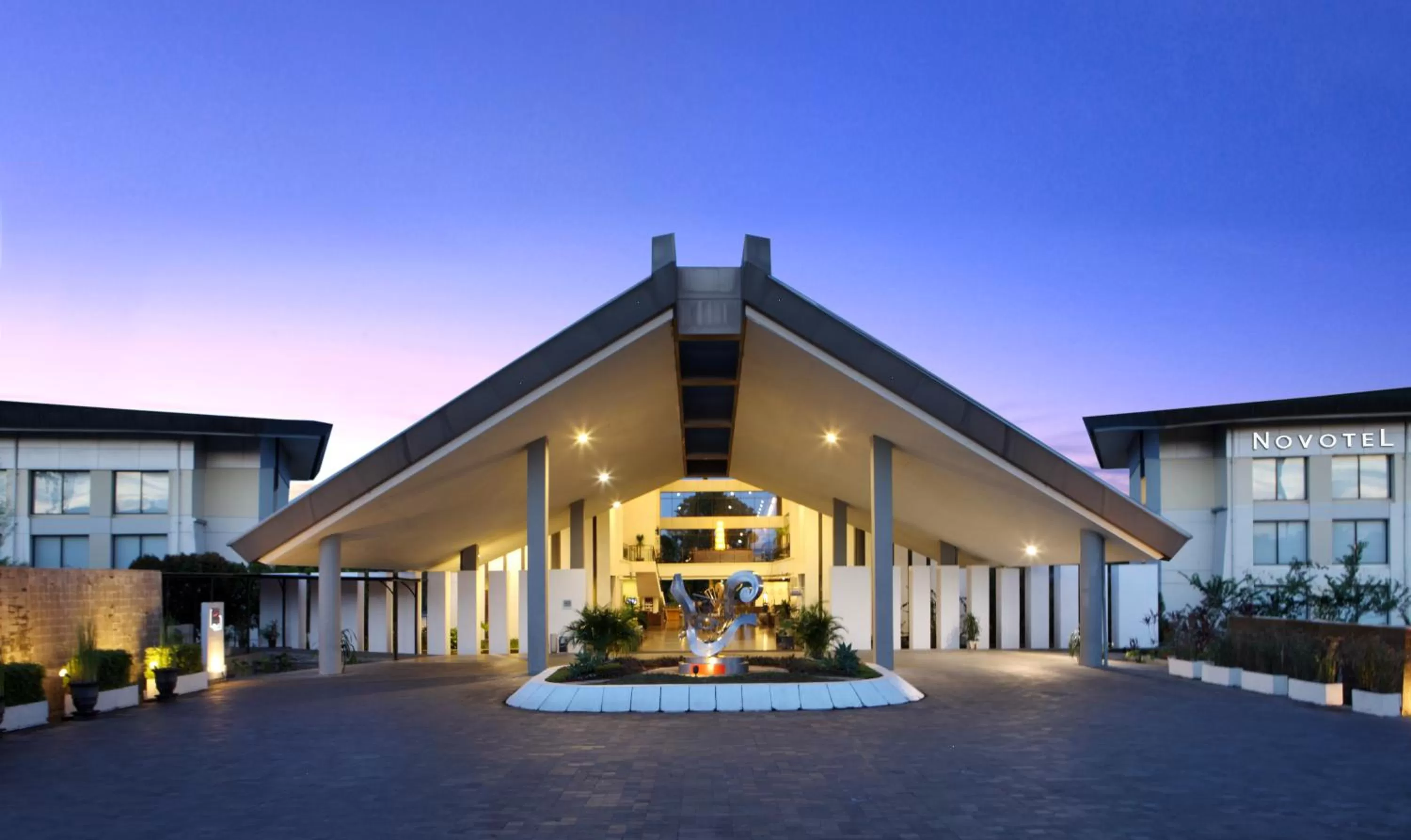 Facade/entrance in Novotel Manado Golf Resort & Convention Center