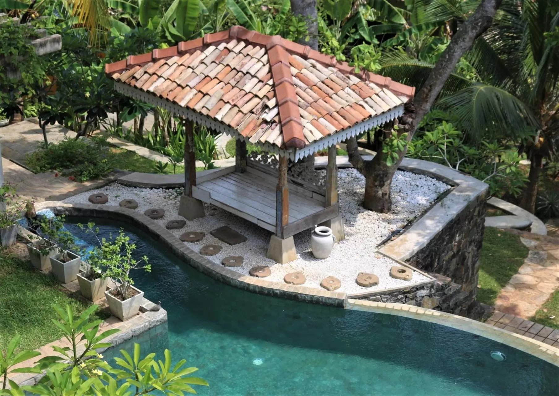 Swimming Pool in The Spice House Mirissa