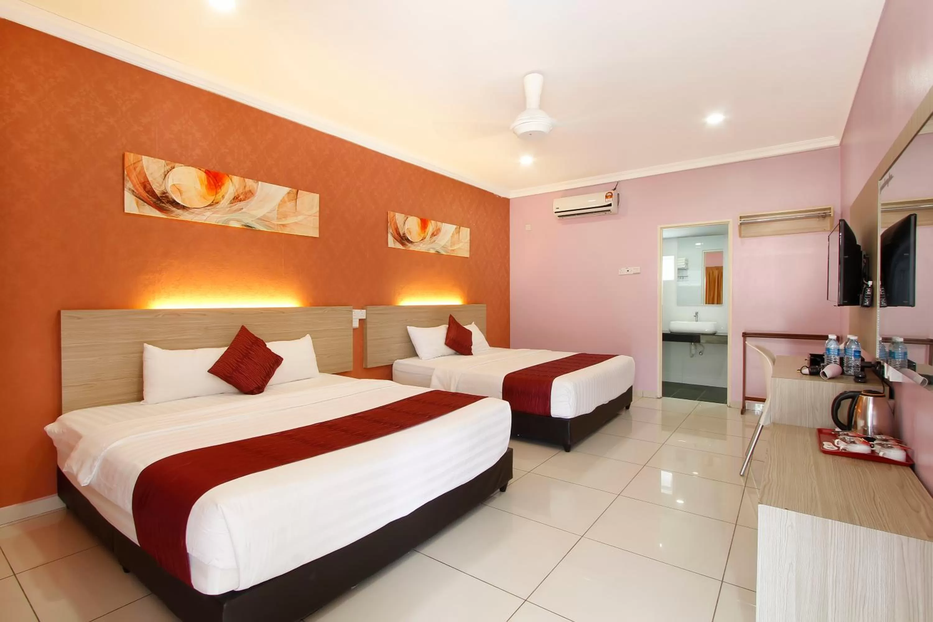 Bed in Lavigo Resort