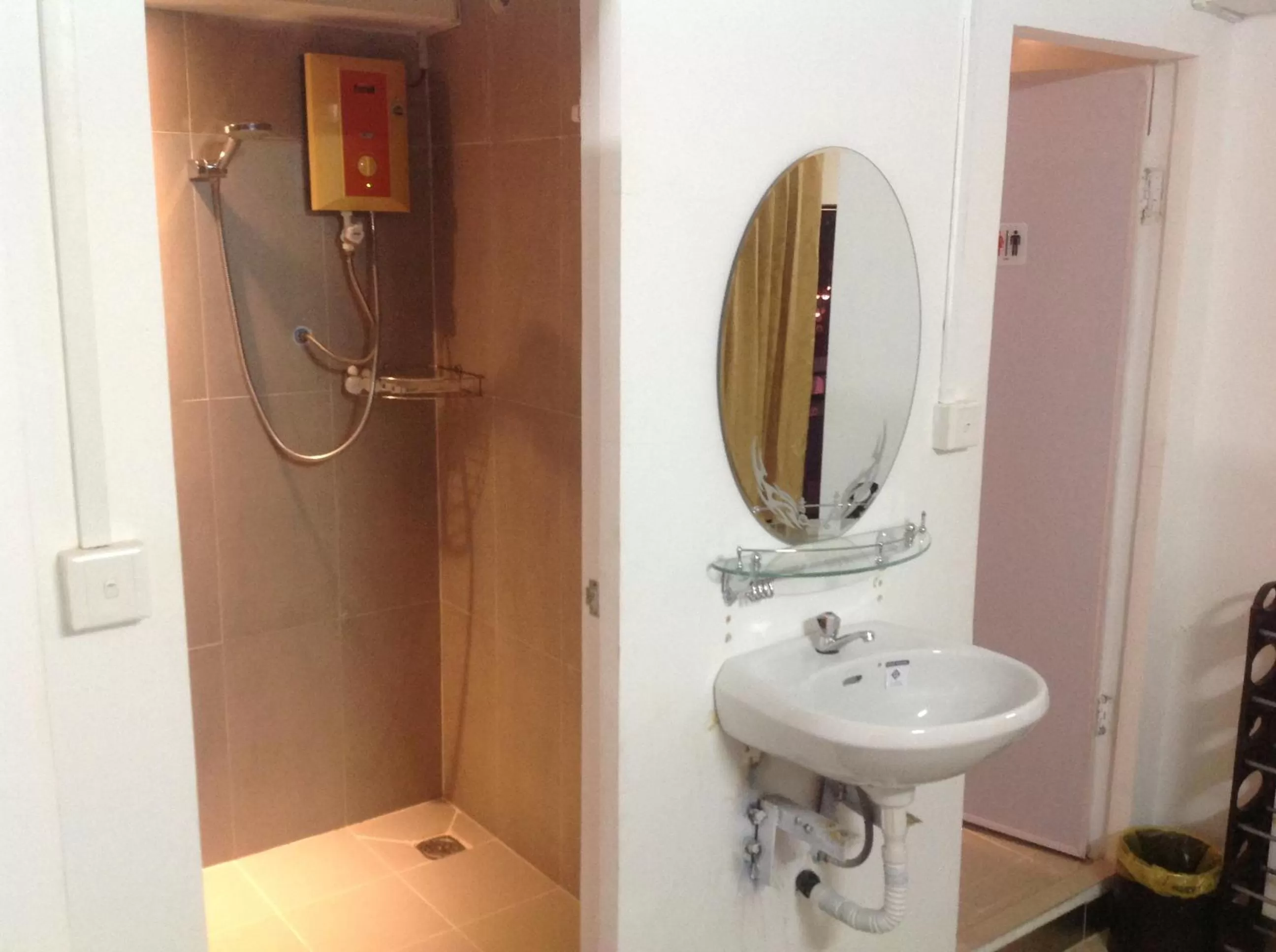 Bathroom in White Residence Hotel & Apartment