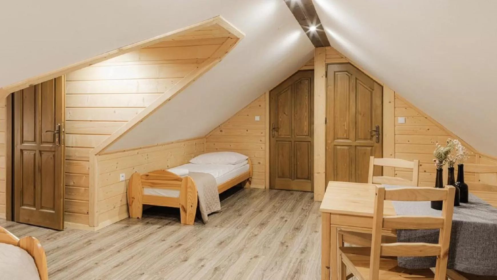 Photo of the whole room, Bed in Chata u Bronka