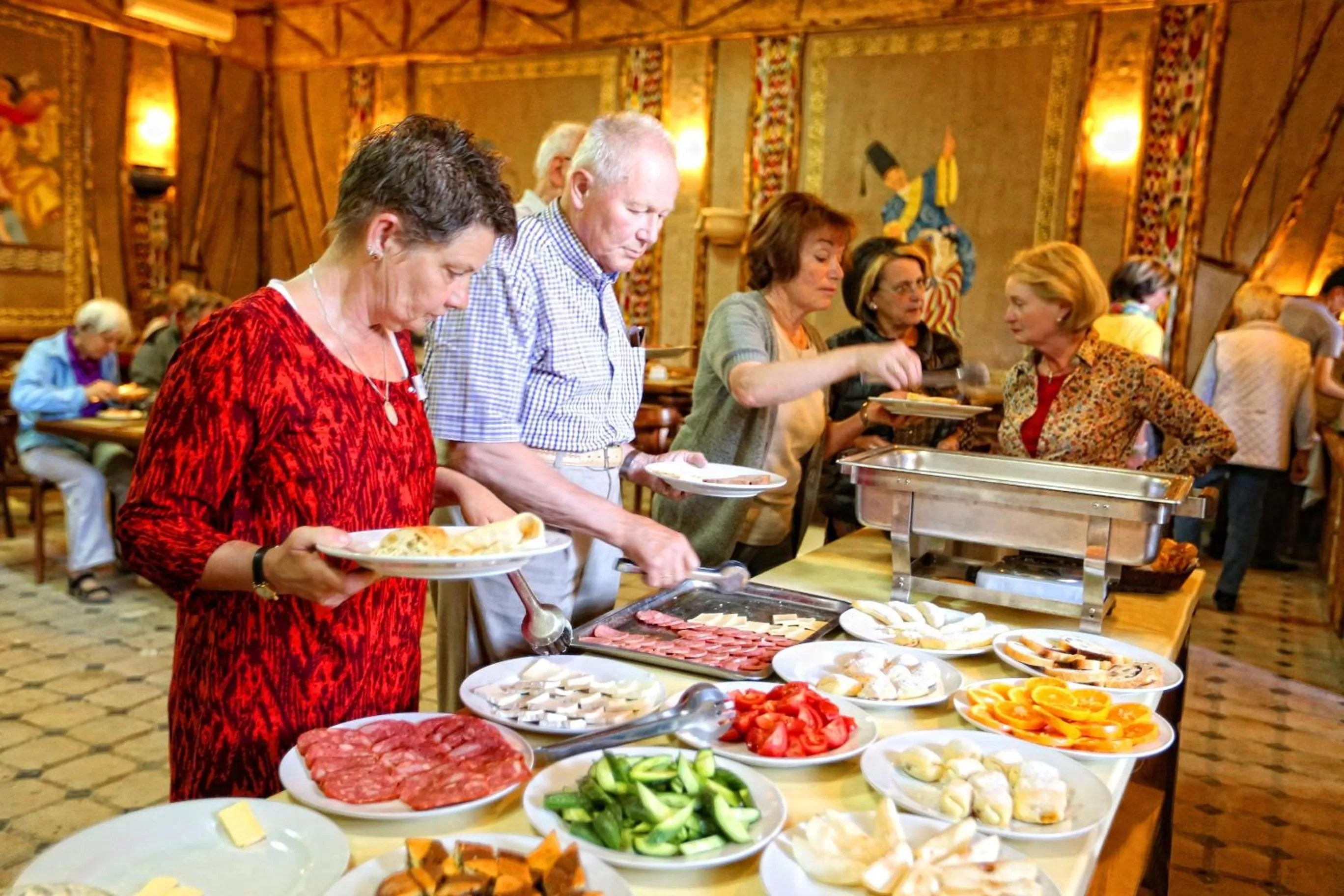 Restaurant/places to eat in Hotel Malika Bukhara