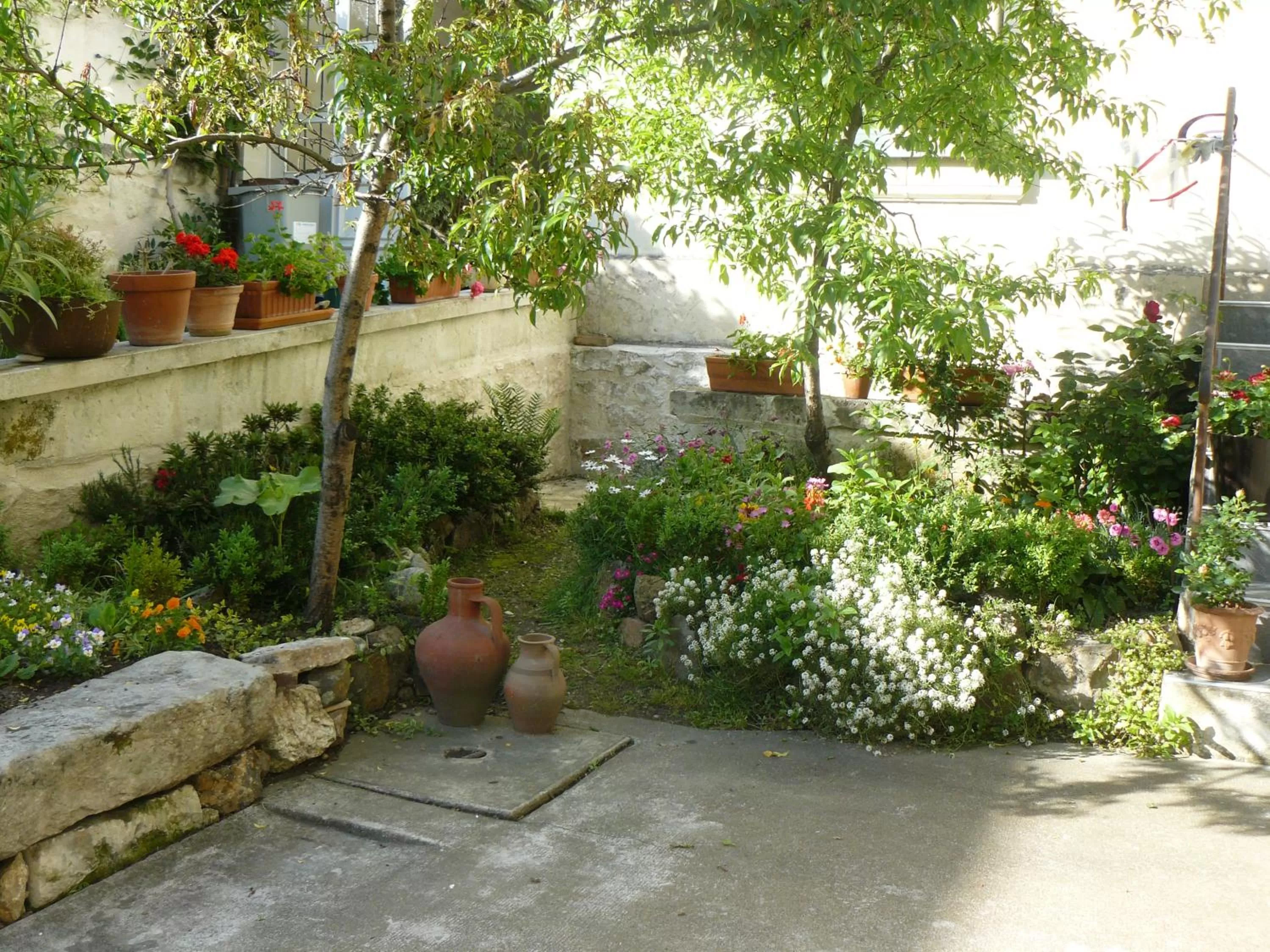 Garden in La Maison de Saumur