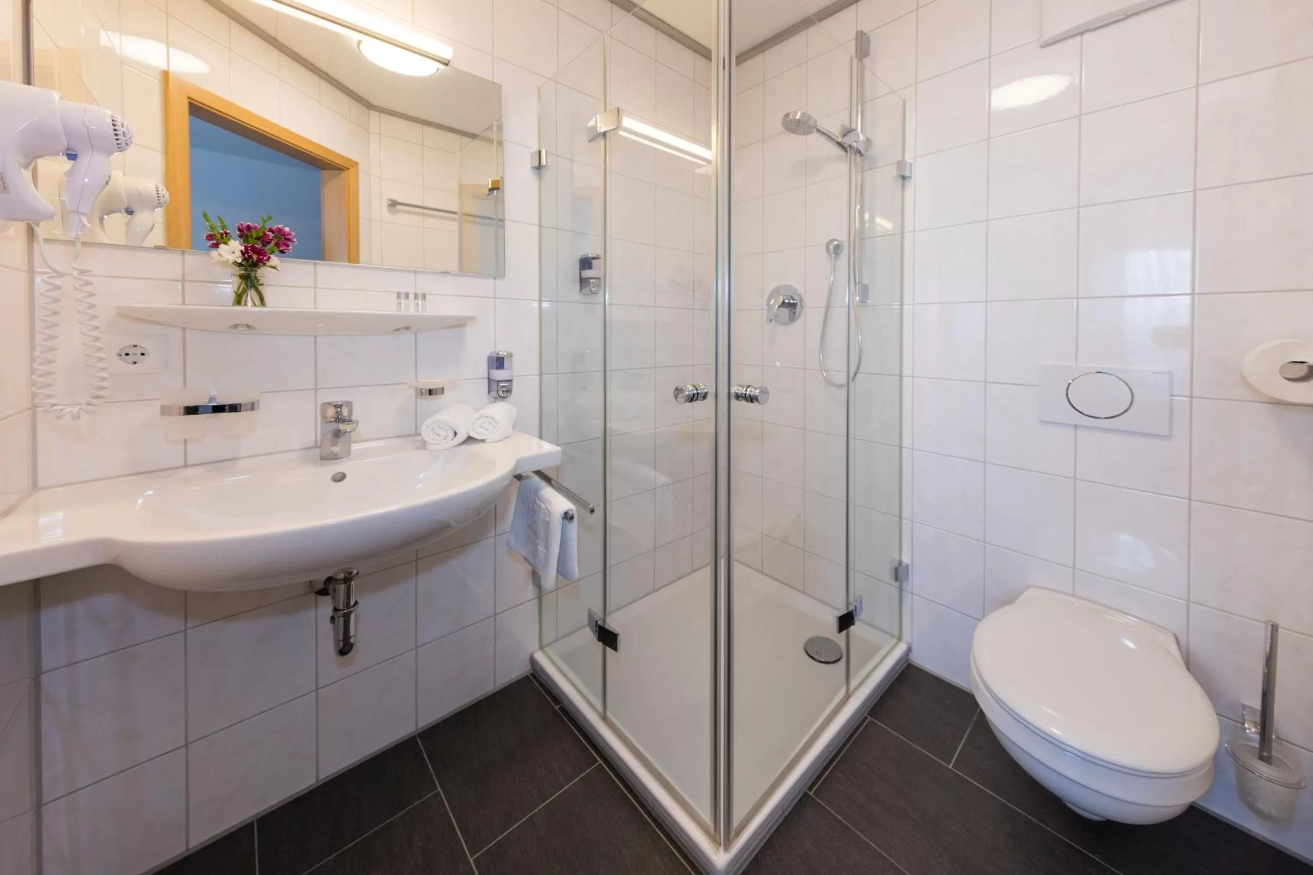 Shower in Gasthof - Hotel zum Ochsen GmbH