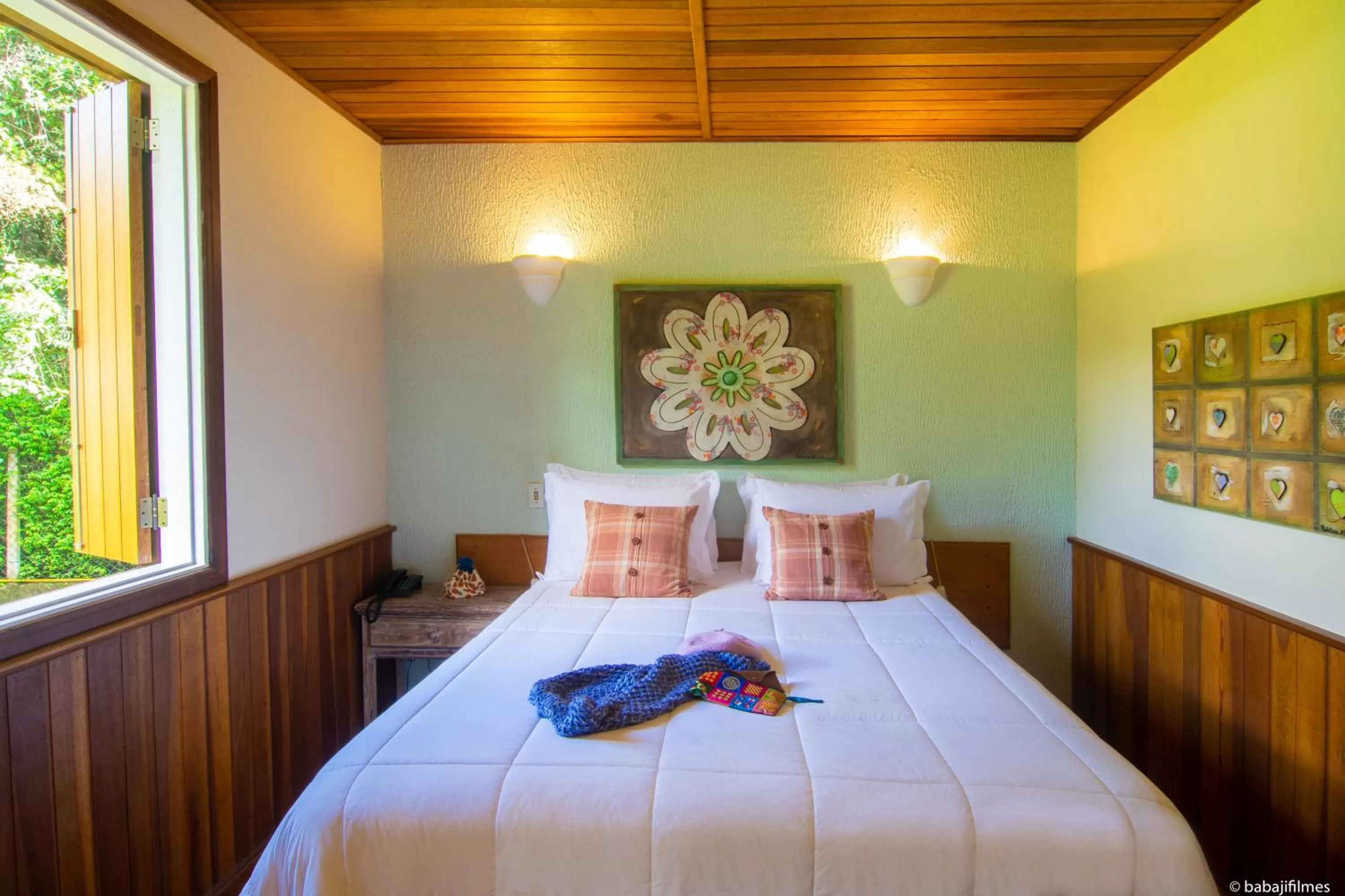 Bedroom, Bed in Pousada Serra Villena